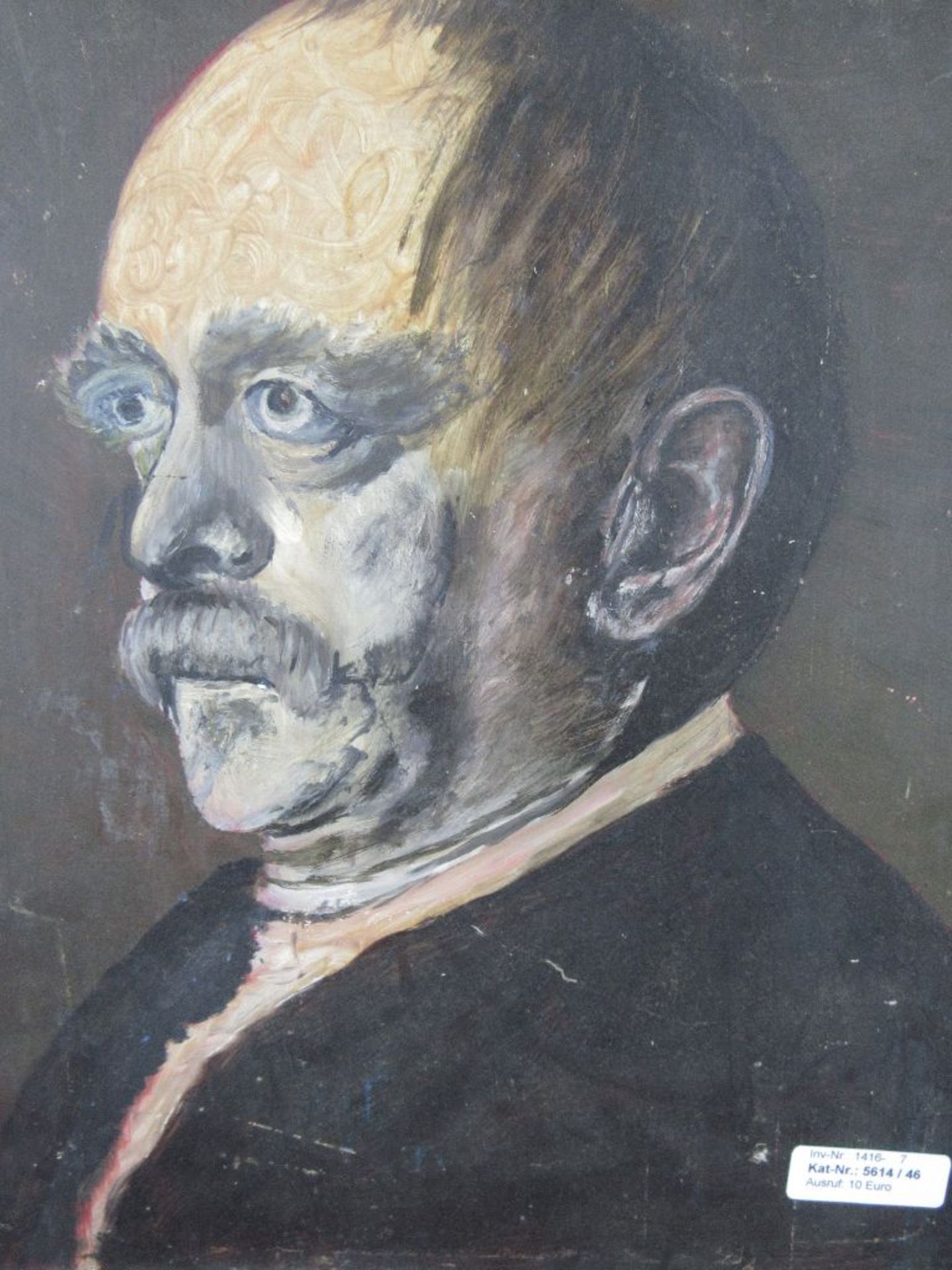 Ölgemälde Bismarck 34x44cm