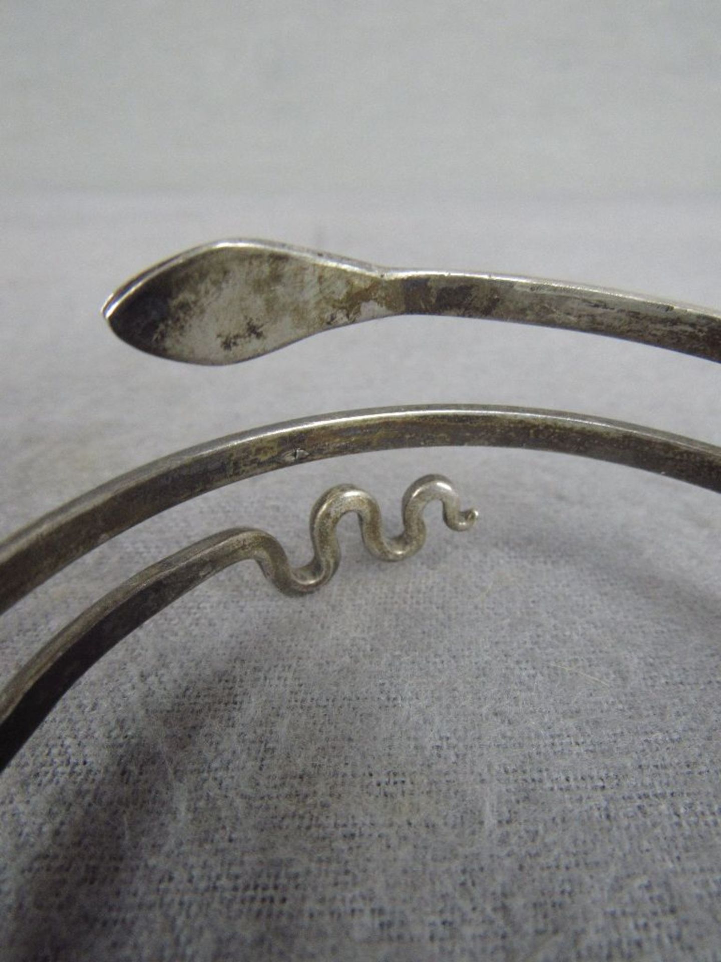 Armreif Silber 8cm 43 Gramm Durchmesser mehrfach gepunzt - Image 4 of 4