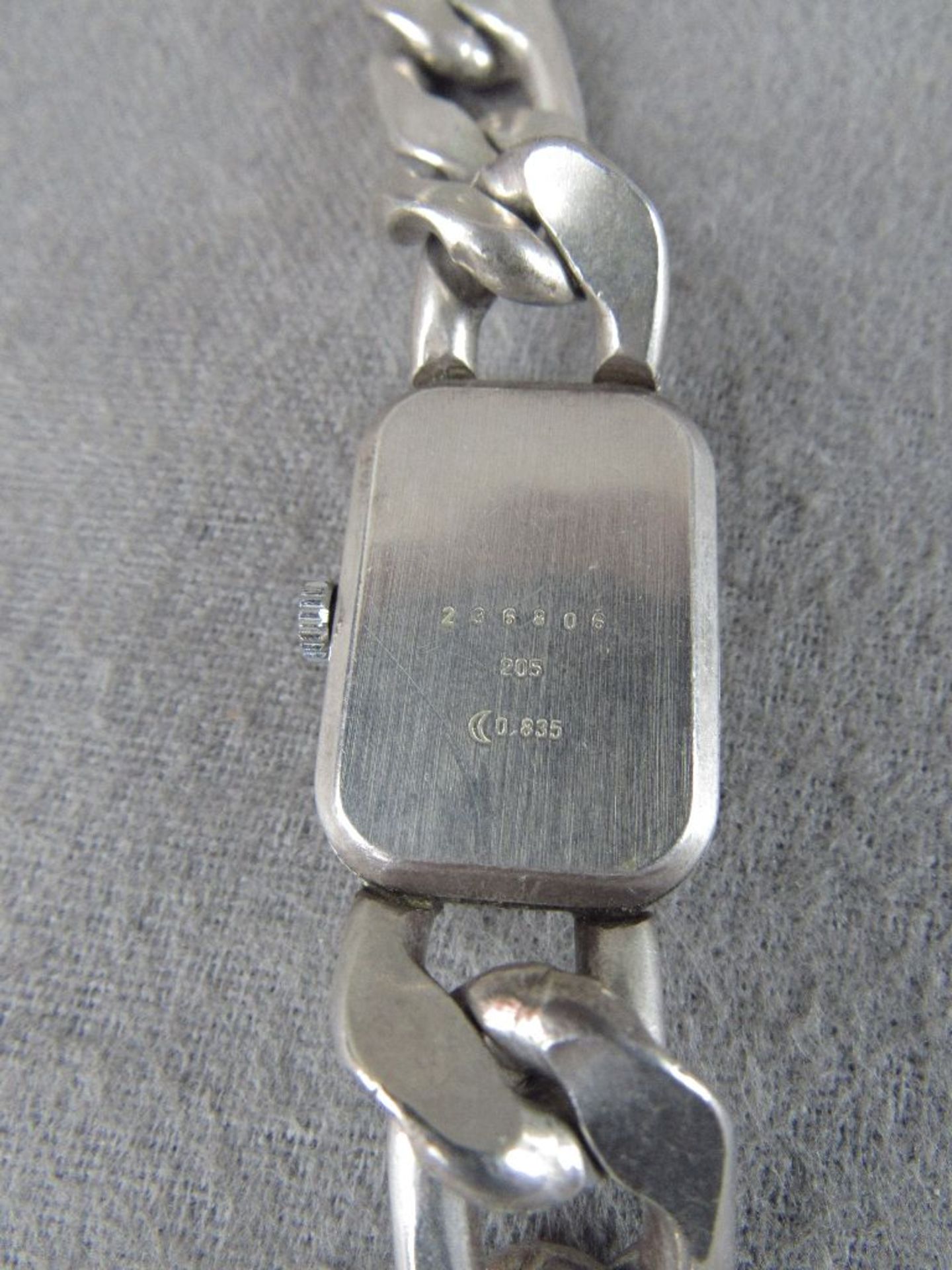 Damenarmbanduhr 835er Silber 80 Gramm - Image 4 of 5