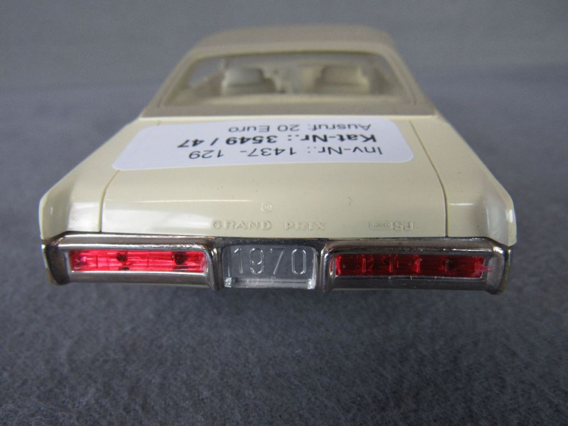 Modellauto Kunststoff 1970 Pontiac Grand Prix Länge:21cm - Bild 4 aus 4