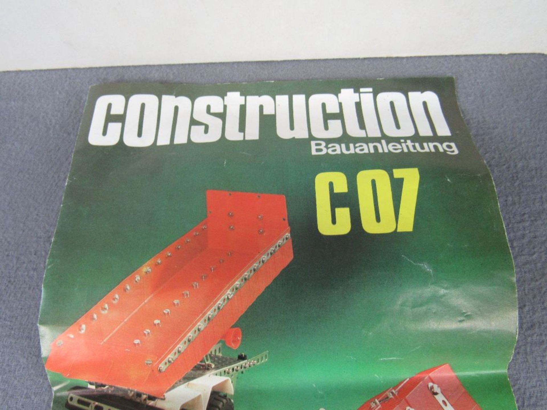 Spielzeugmodell Construktion im original Karton Modell C20 Hubschrauber - Bild 4 aus 4