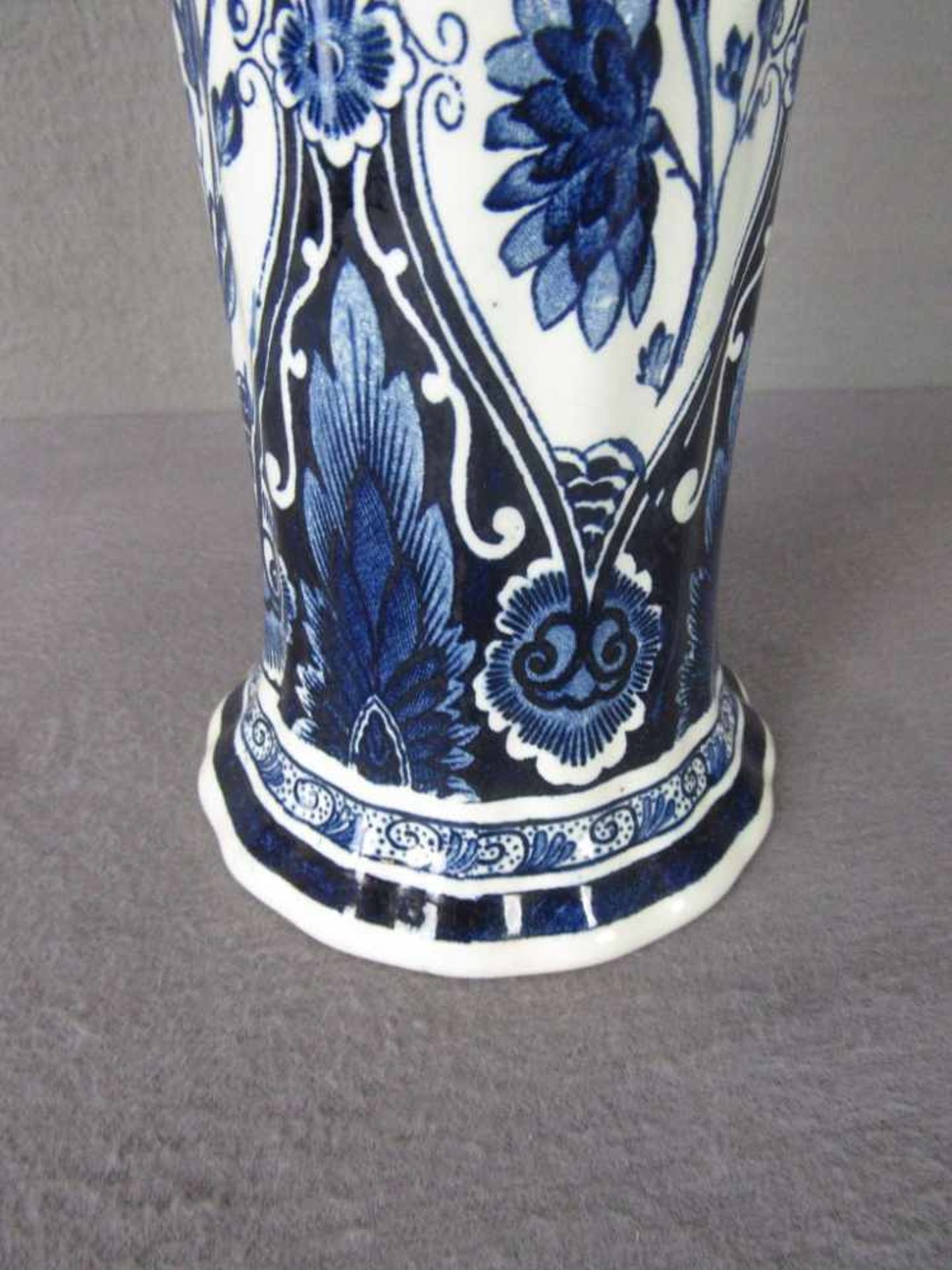 Vase Delft by Boch Höhe:31cm - Image 2 of 5