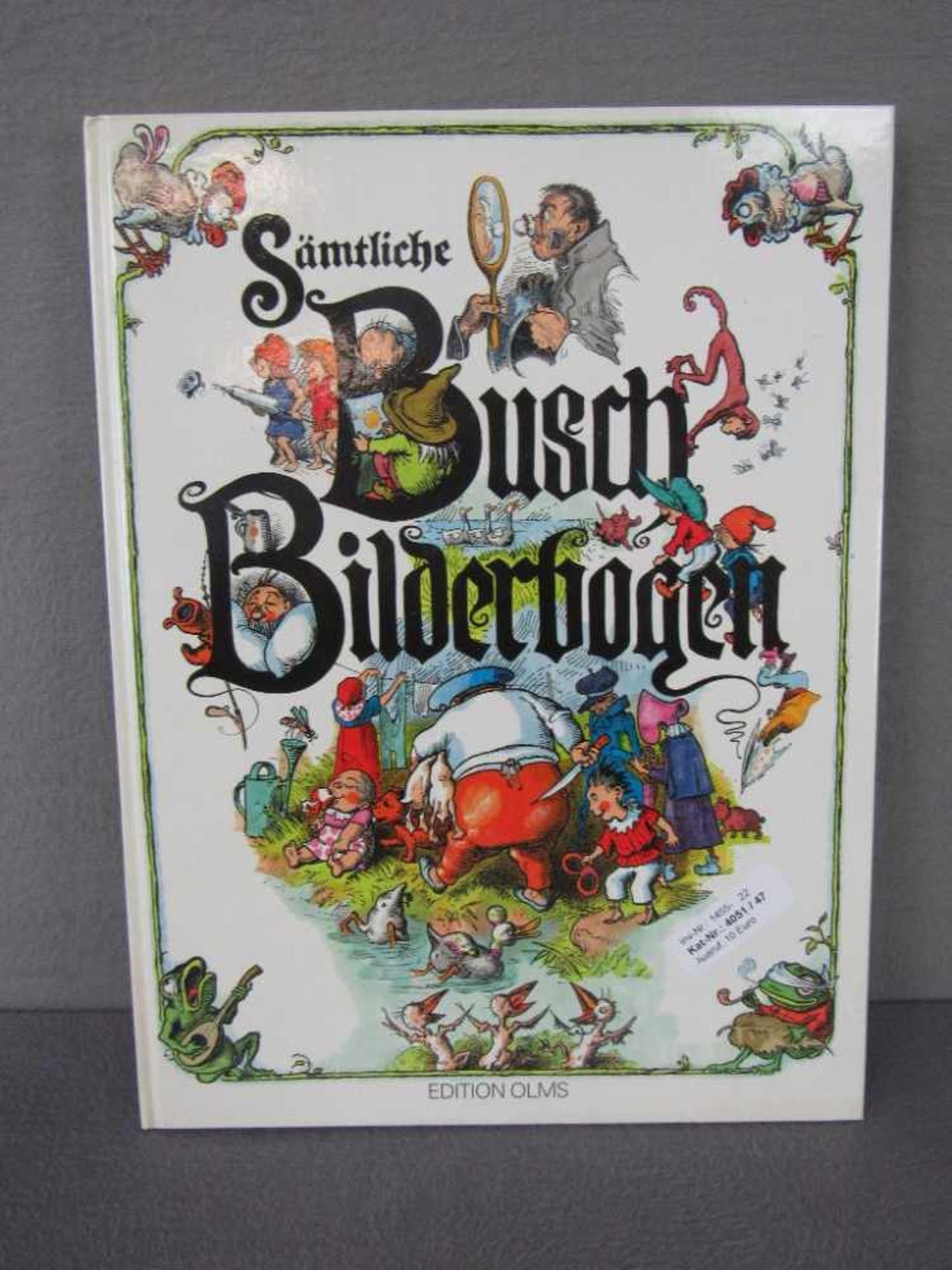 Großes Buch sämtliche Busch Bilderbogen