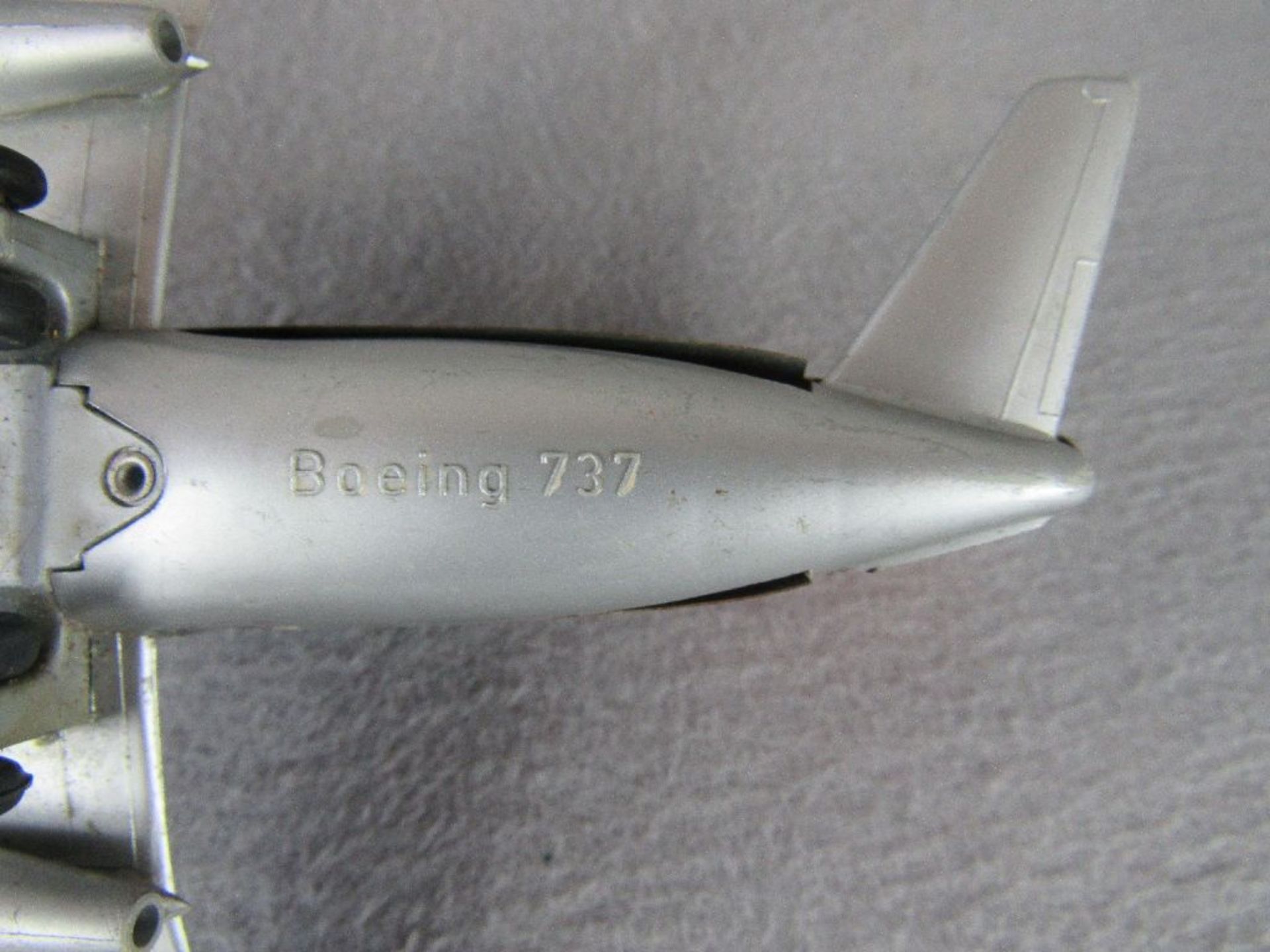 Blechspielzeug Flugzeug Schuko Boing 737 Modell 1029 Spannweite 17cm - Bild 6 aus 6