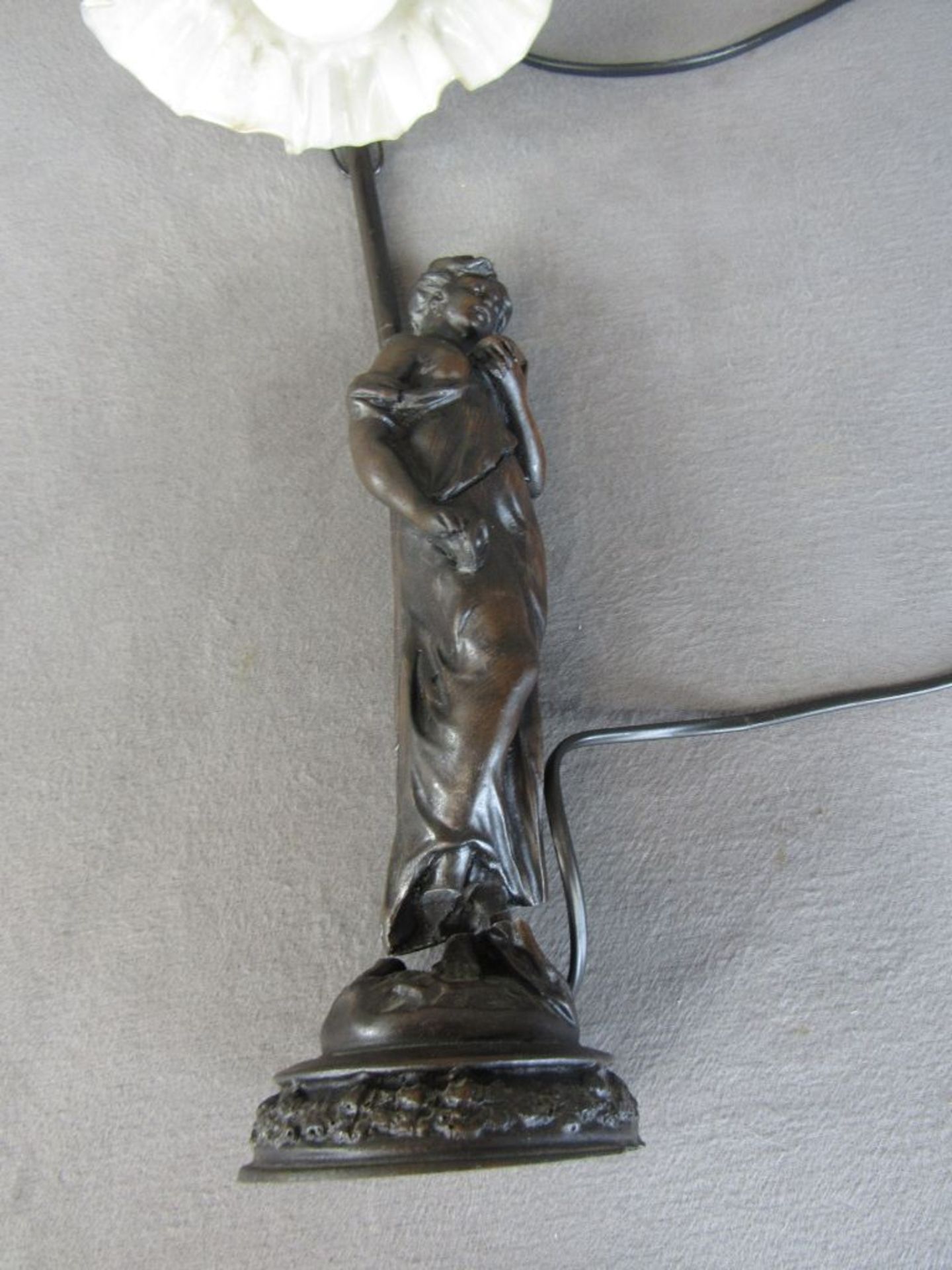 Tischlampe Restaurationsobjekt Höhe:52,5cm - Image 3 of 6