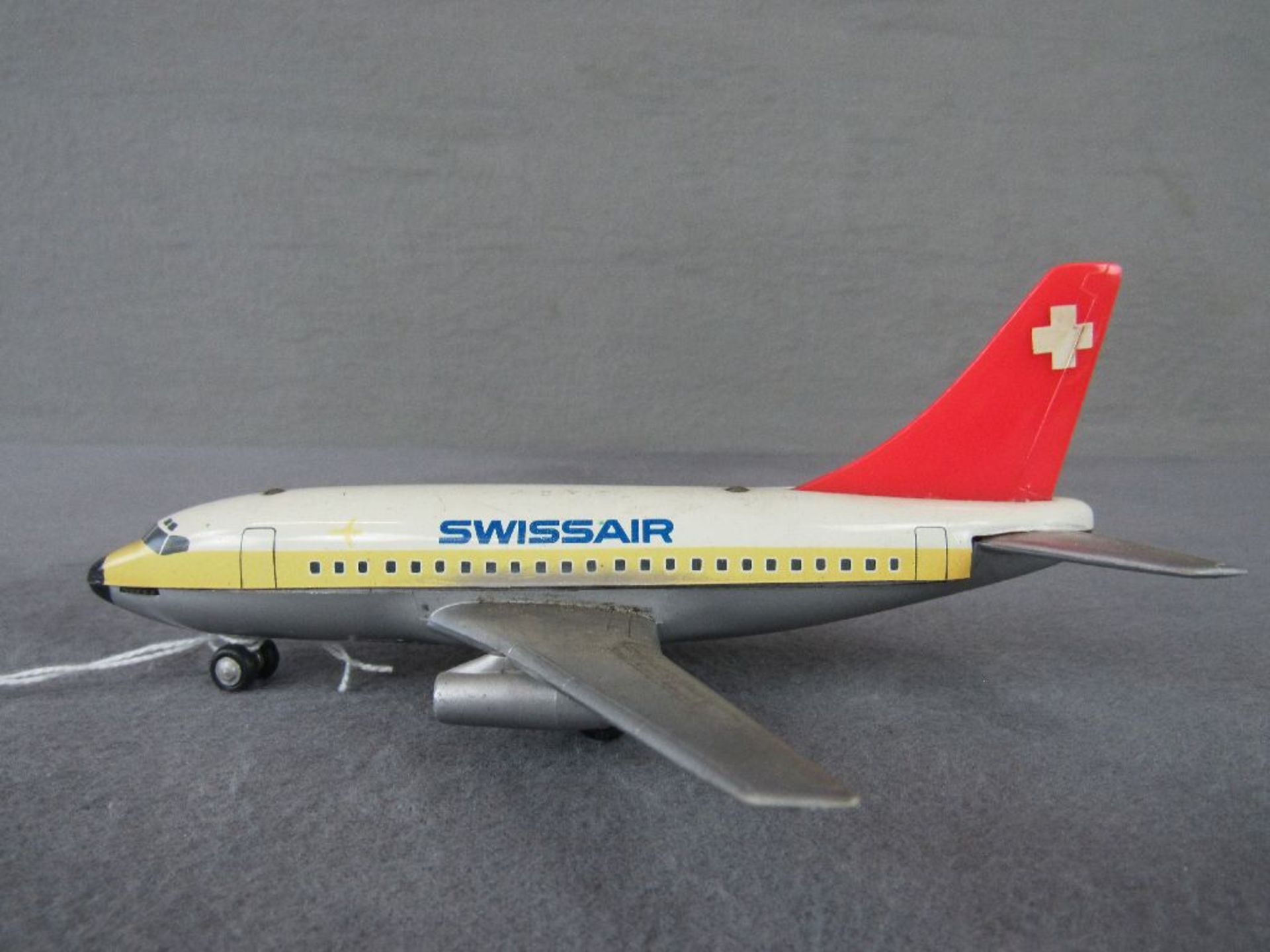 Blechspielzeug Flugzeug Schuko Boing 737 Modell 1029 Spannweite 17cm - Bild 3 aus 6