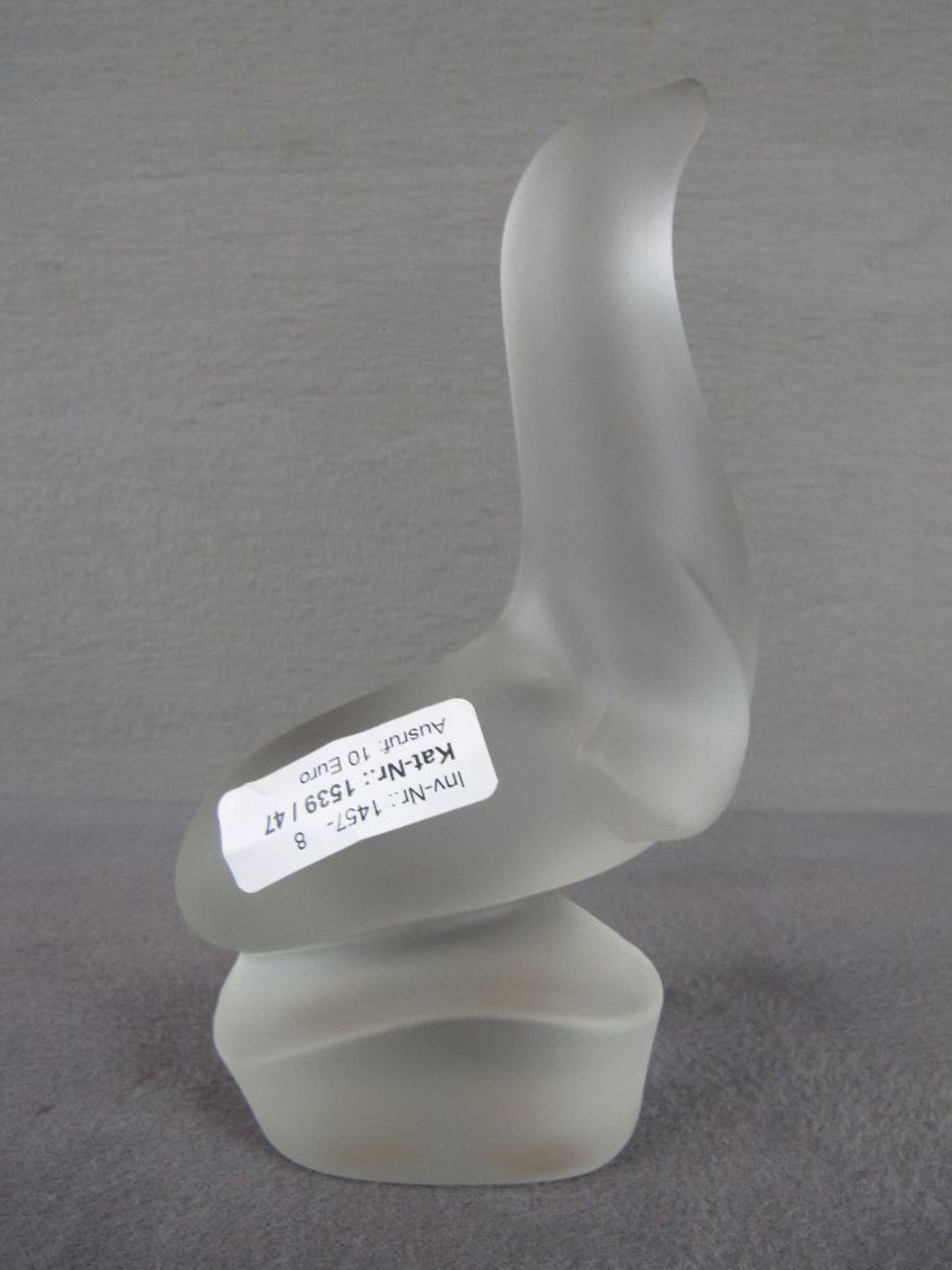 Schwere Glasskulptur "Seehund" Höhe:19cm - Image 4 of 5
