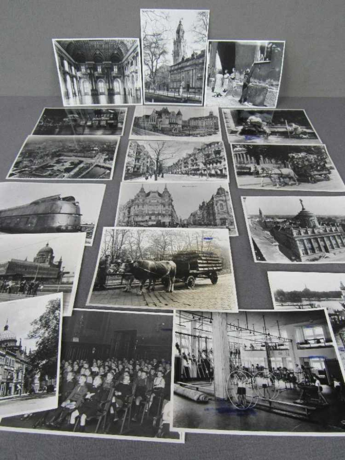 Lot alte Fotos rückseitig dokumentiert