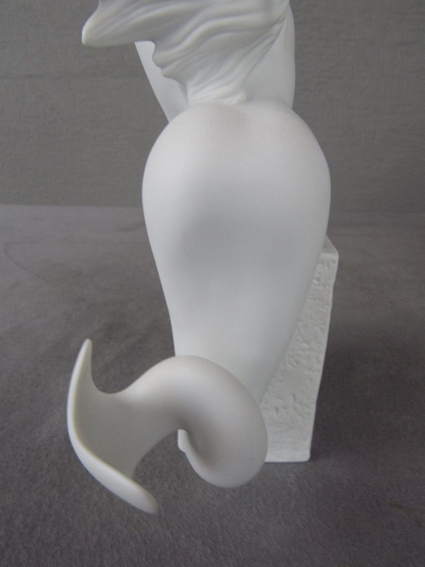 Große Figur weiß Royal Copenhagen Design: Christel Marrot Bisquitporzellan Widder Höhe ca:23cm - Image 6 of 9