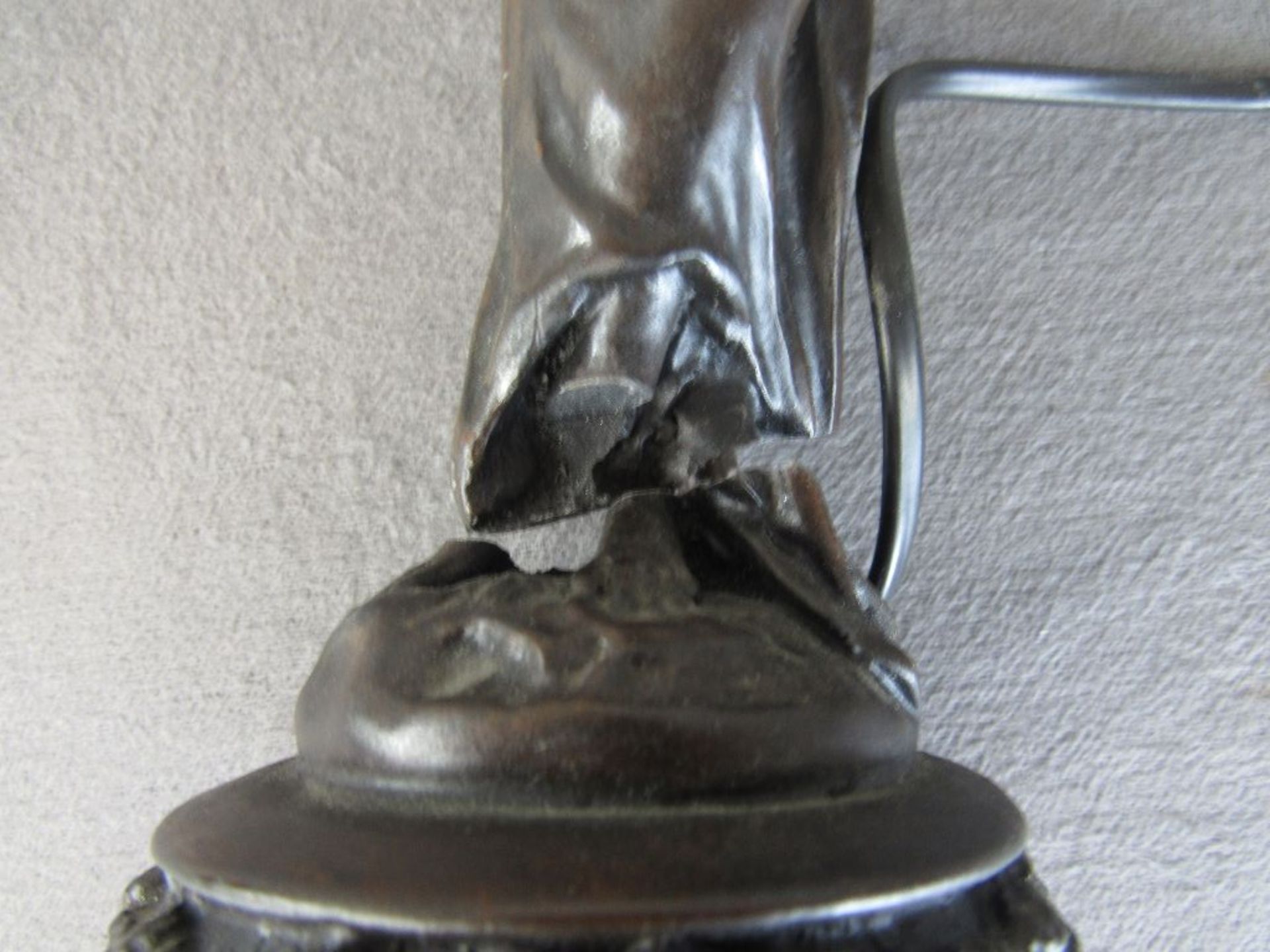 Tischlampe Restaurationsobjekt Höhe:52,5cm - Image 4 of 6