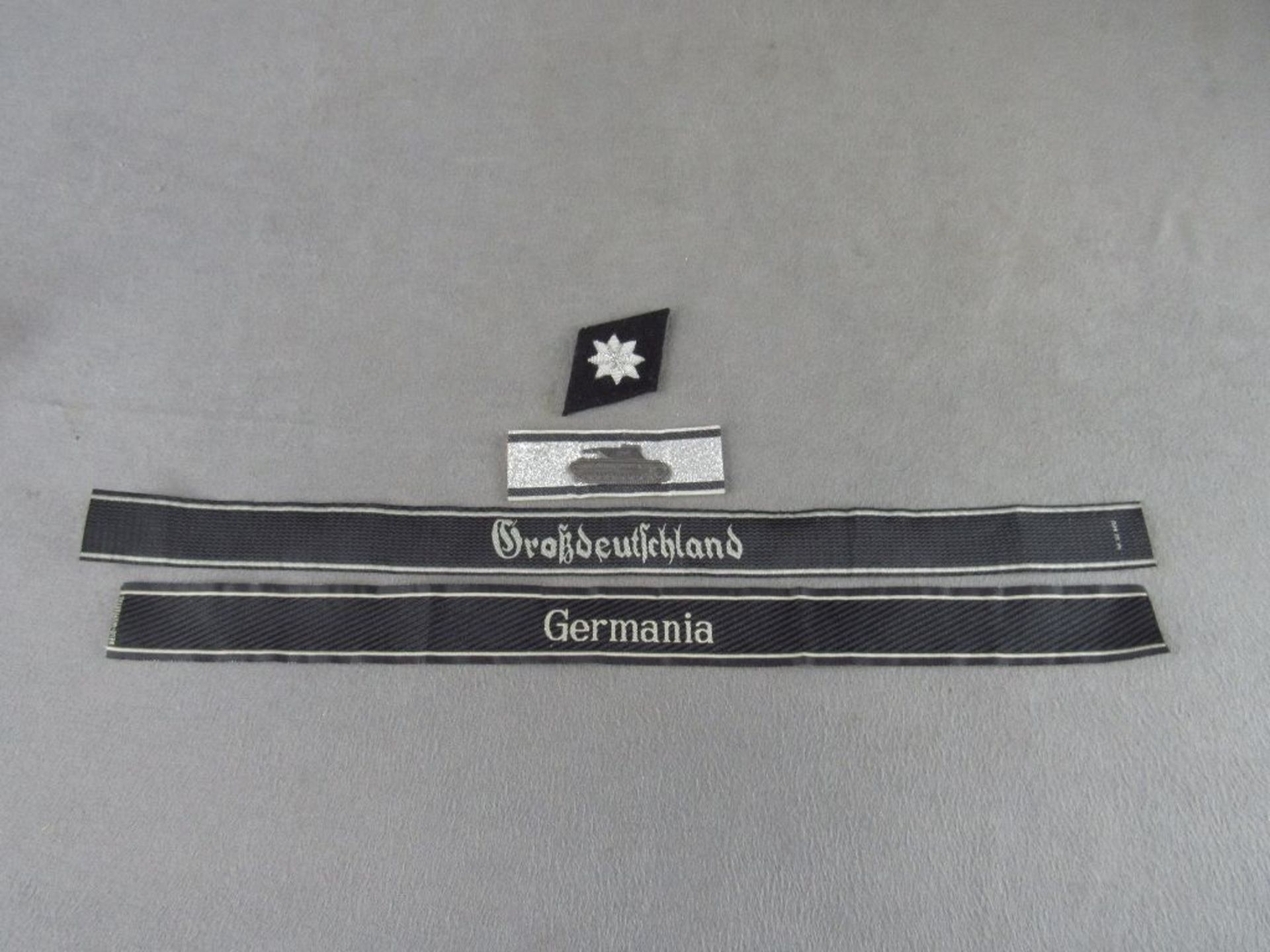 Konvolut 2.WK Ärmelband Germania + Großdeutschland + Panzervernichter und diverse - Image 2 of 5