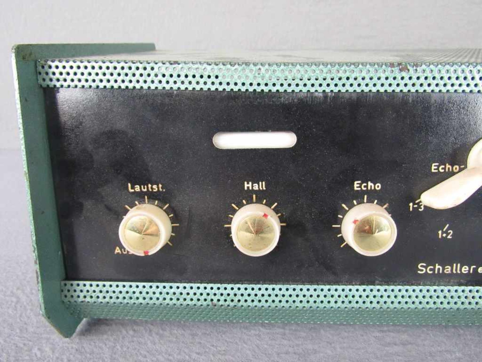 Scholler Elektronik Echohall Echosound 60er Jahre 37cm lang - Bild 2 aus 8