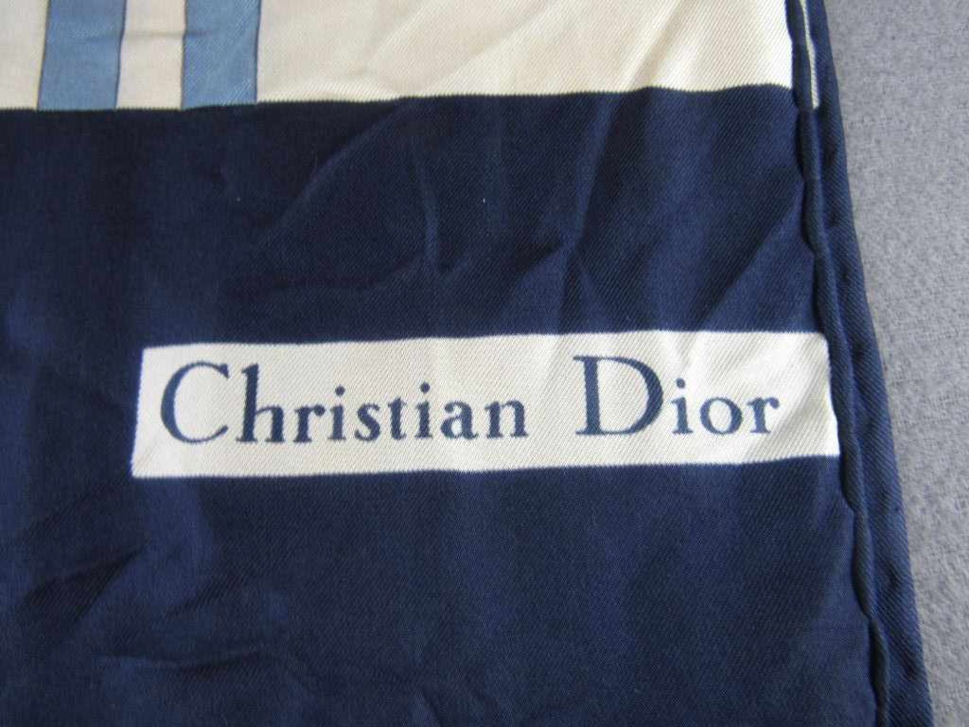 Damenhalstuch Vintage Christian Dior Made in France 100% original - Bild 2 aus 4