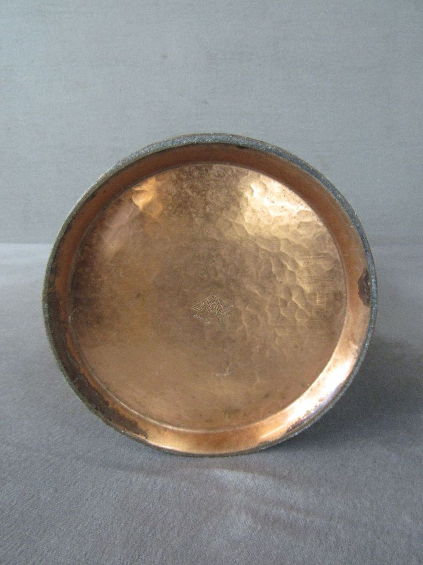 Schirmständer 60er Jahre Kupfer 74cm hoch - Bild 6 aus 6