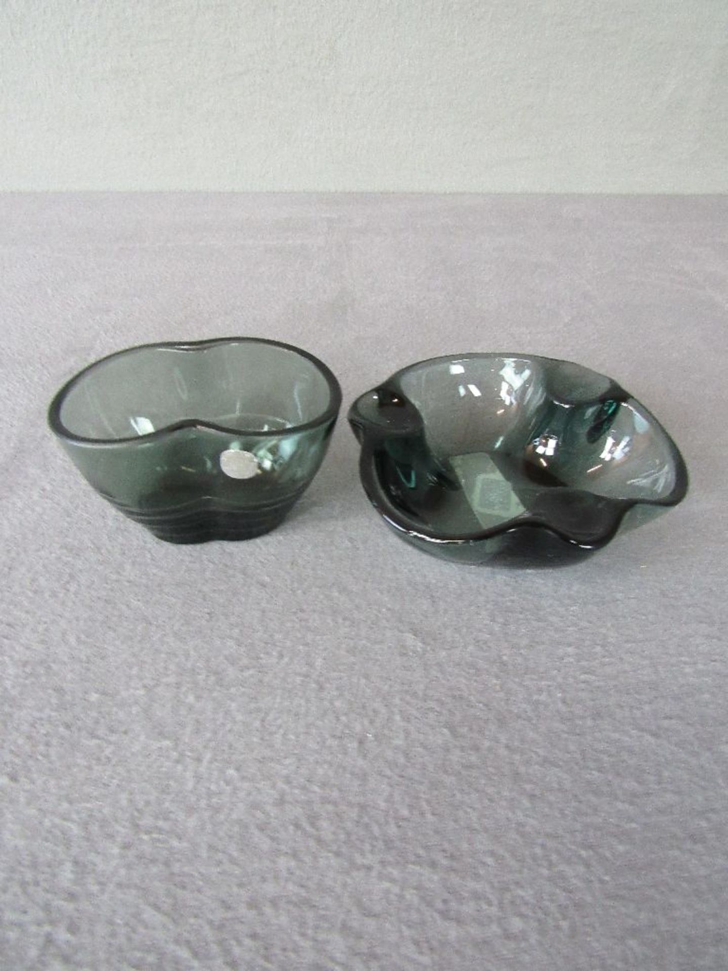 2 Wilhelm Wagenfeld Glasschalen