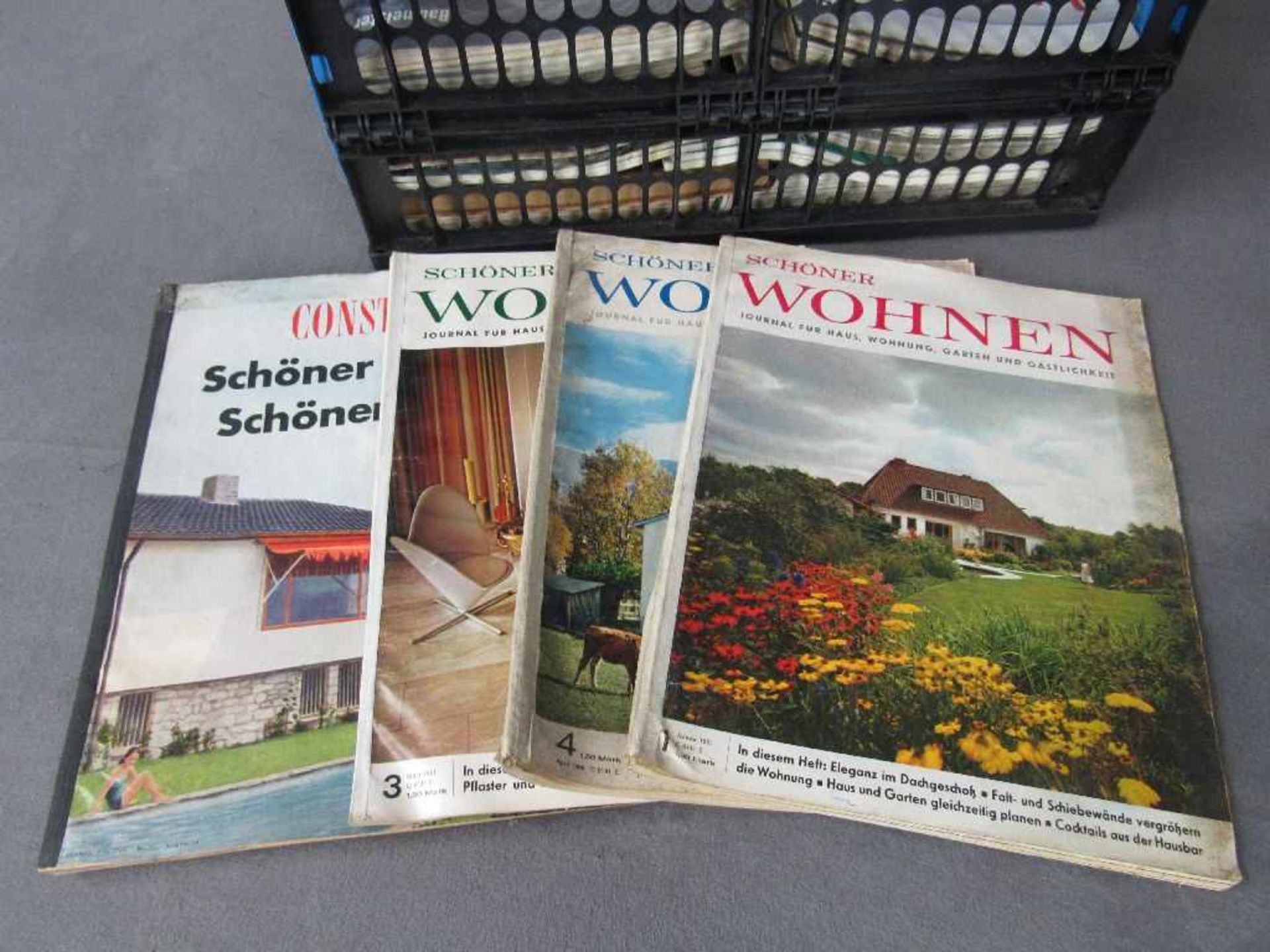 Interessantes Konvolut Zeitschriften eines Architekten der 60er Jahre unter anderem Baumeister - Image 2 of 5