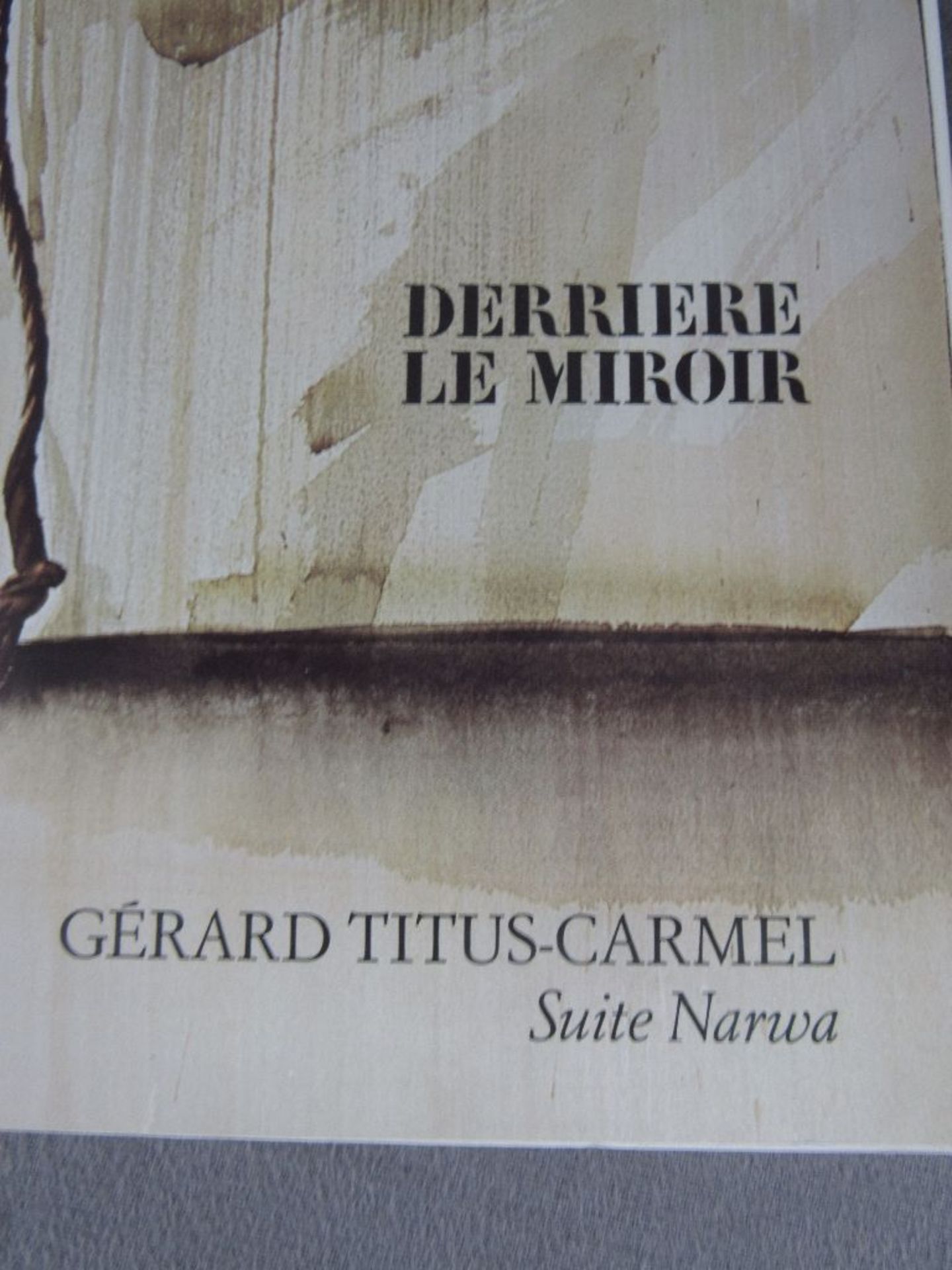 Derriere le Miroir, Gerard Titus-Carmel, Nr.230 v.1978, 32 Seiten mit zahlreichen teils farbigen - Image 2 of 4