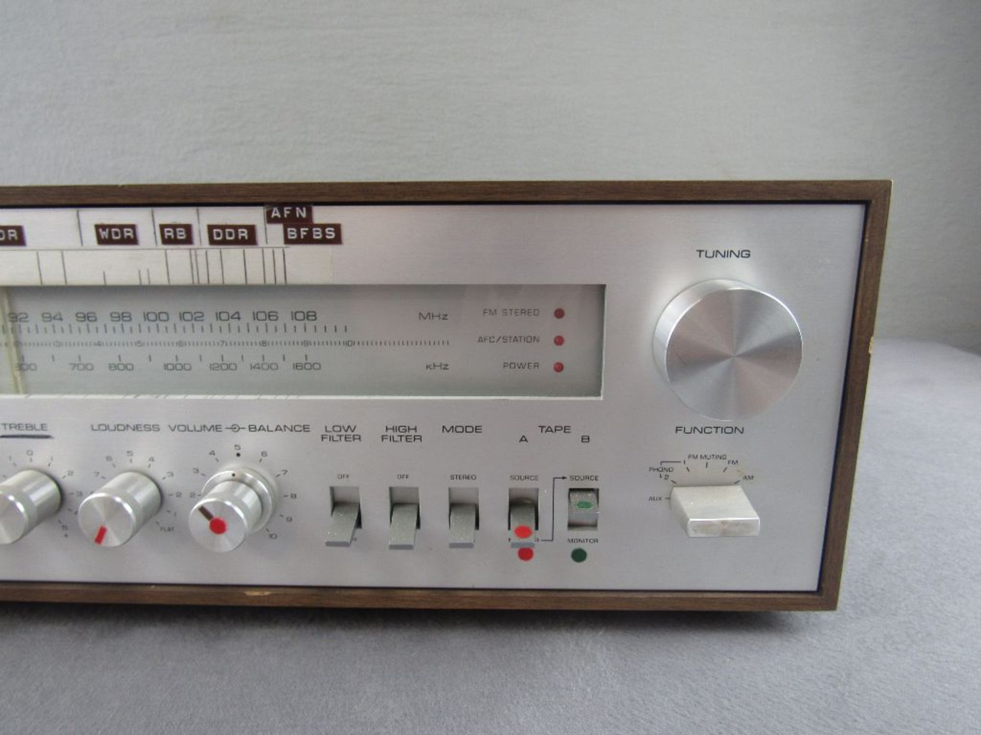 Stereoanlage Reciever Yamaha Vintage 70er Jahre Modell Cr-600 guter Zustand - Image 3 of 9