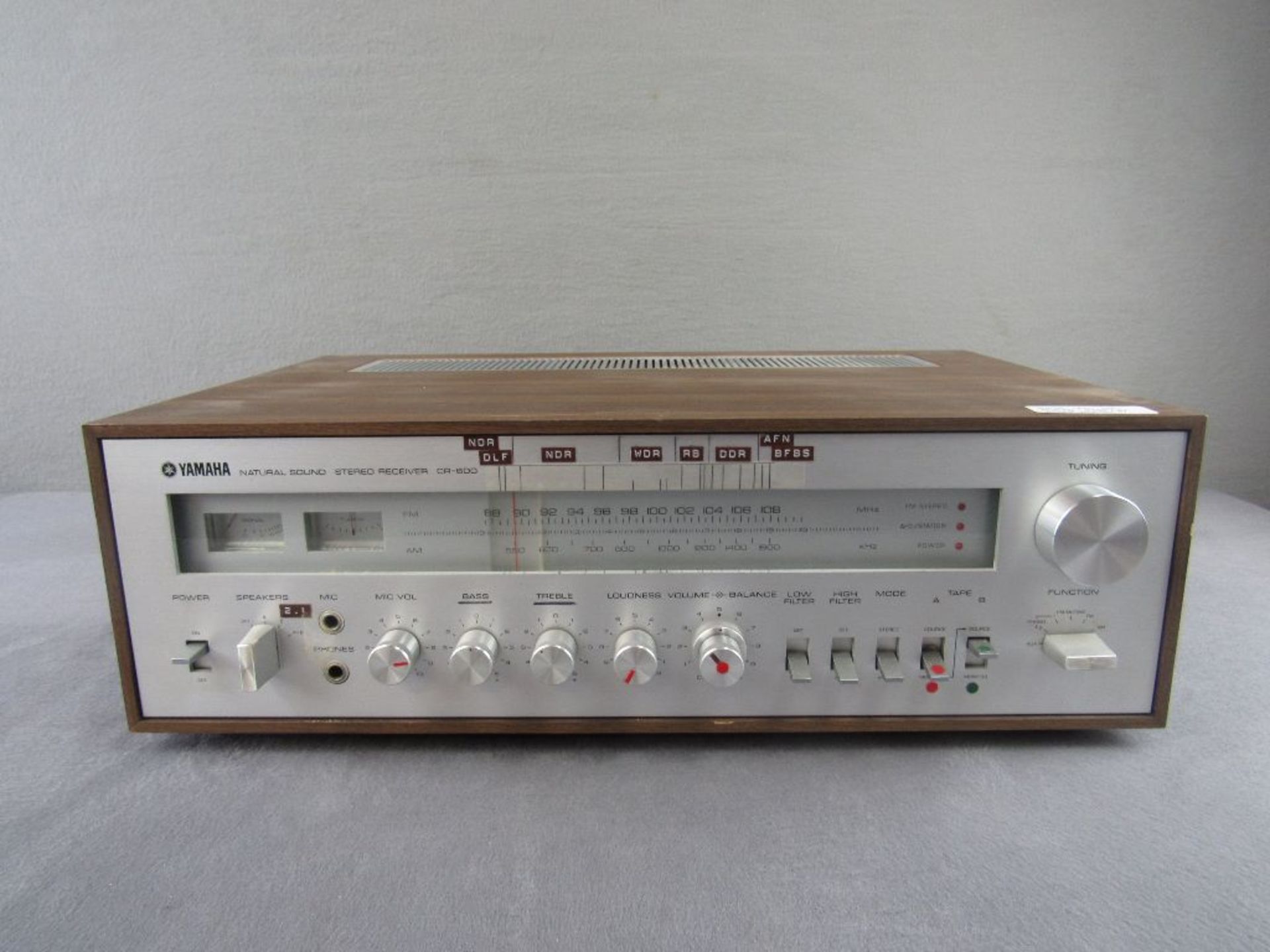 Stereoanlage Reciever Yamaha Vintage 70er Jahre Modell Cr-600 guter Zustand