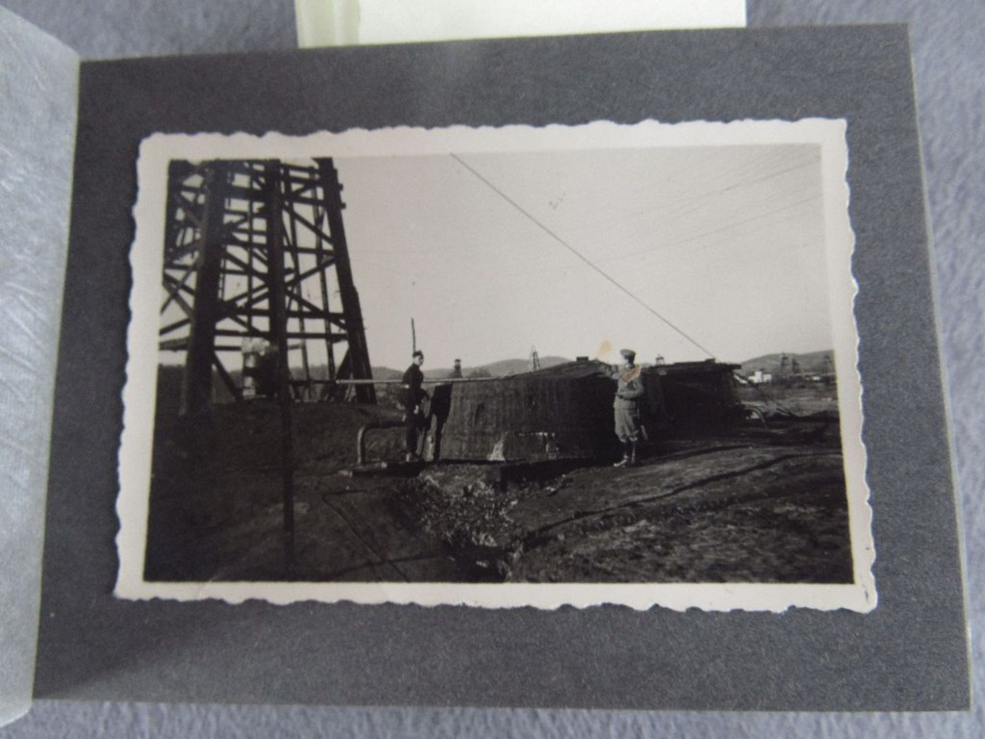 Panzerkampfabzeichen in Silber original 2.WK top Zustand Hersteller Hermann Aurich + Fotoalbum des - Image 4 of 10