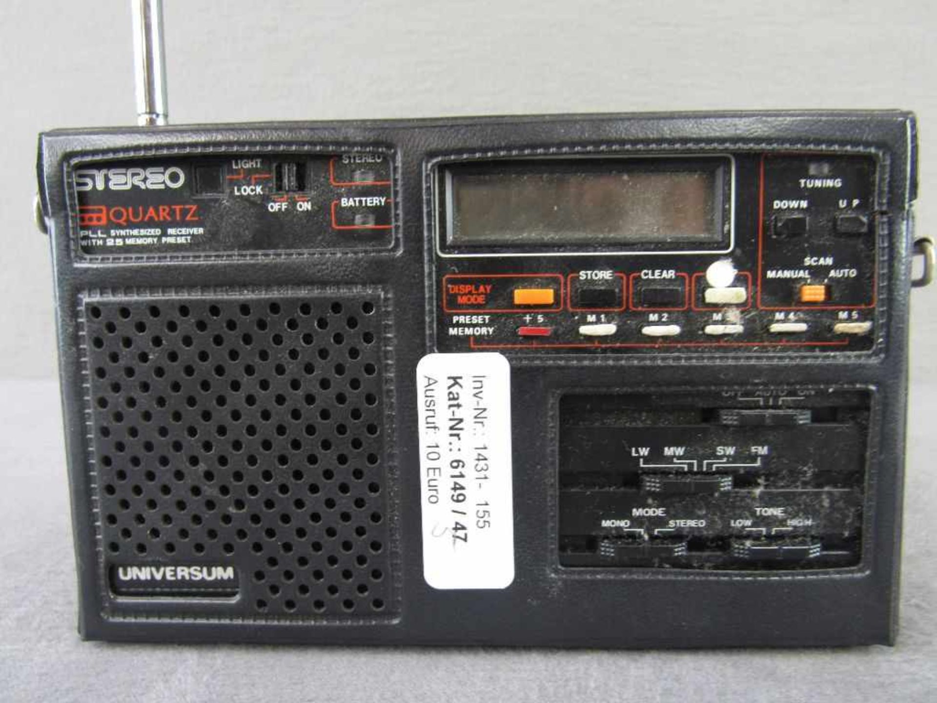 Vintage 5 Radios 70er Jahre - Image 5 of 5