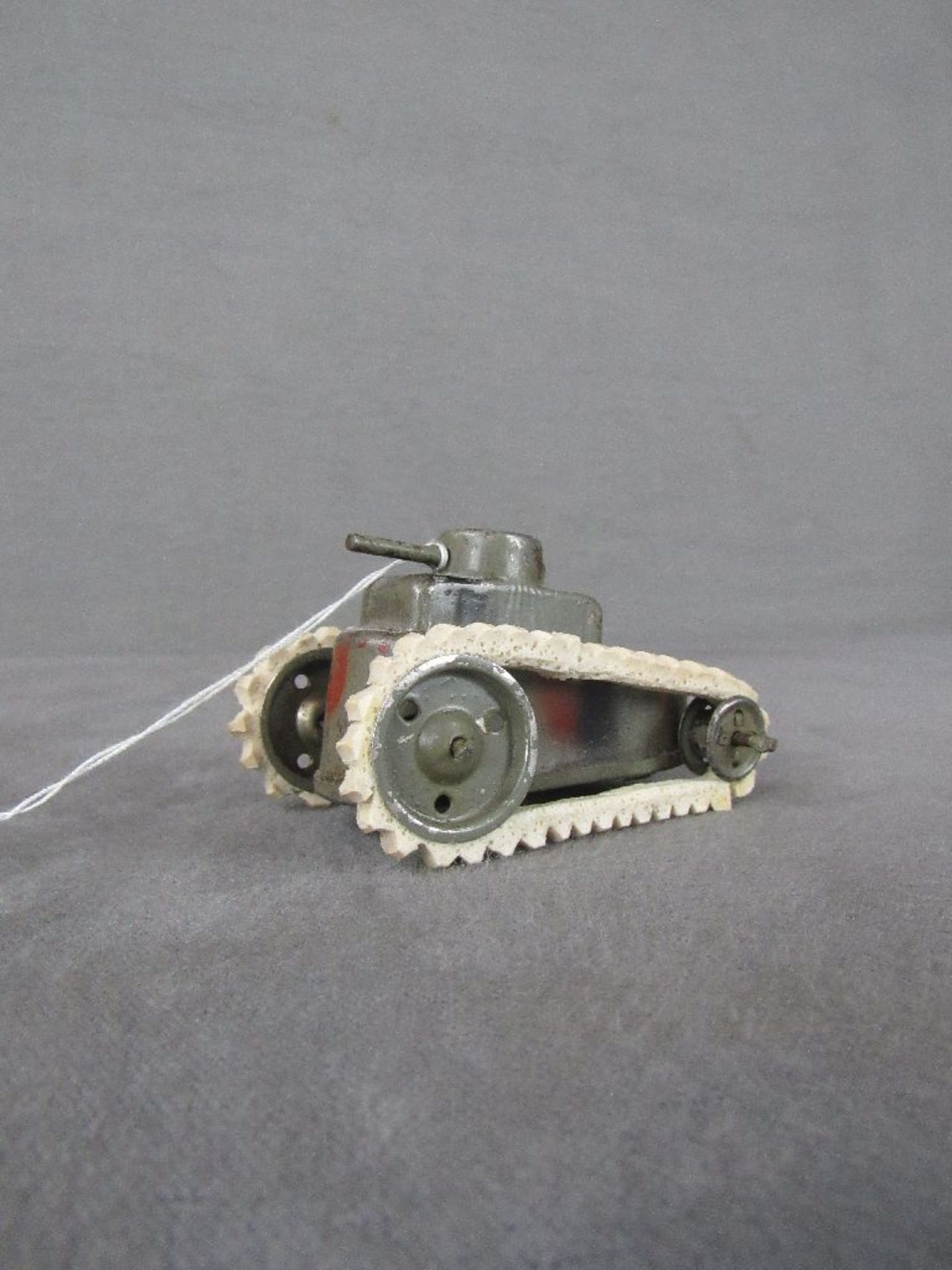 Kleiner Blechpanzer vor Krieg gemarkt Germany 9cm lang