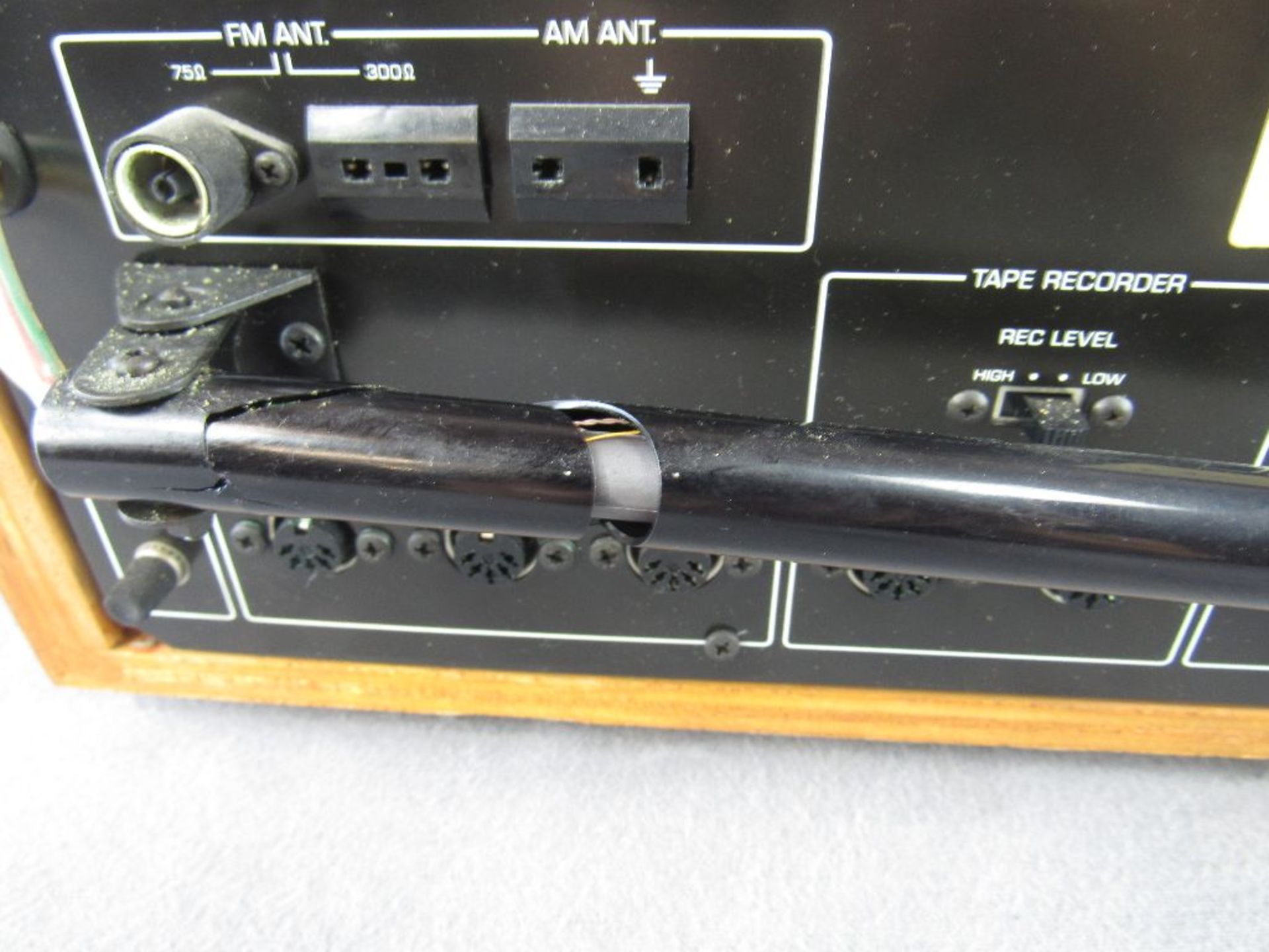 Stereoanlage Reciever Yamaha Vintage 70er Jahre Modell Cr-600 guter Zustand - Image 7 of 9