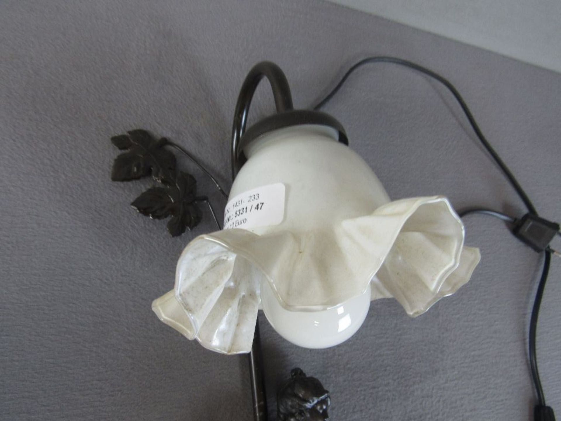 Tischlampe Restaurationsobjekt Höhe:52,5cm - Image 2 of 6