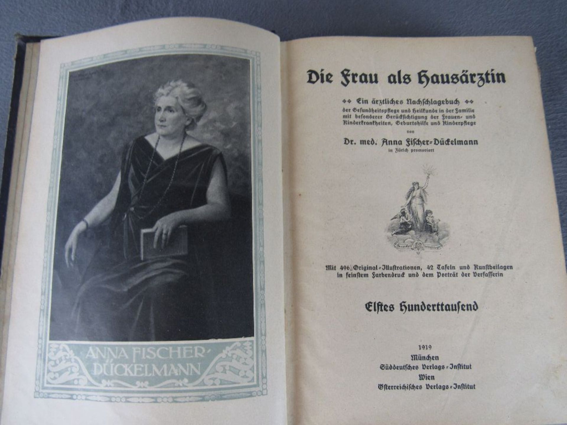 Interessantes Buch die Frau als Hausärztin von 1919 - Bild 4 aus 4