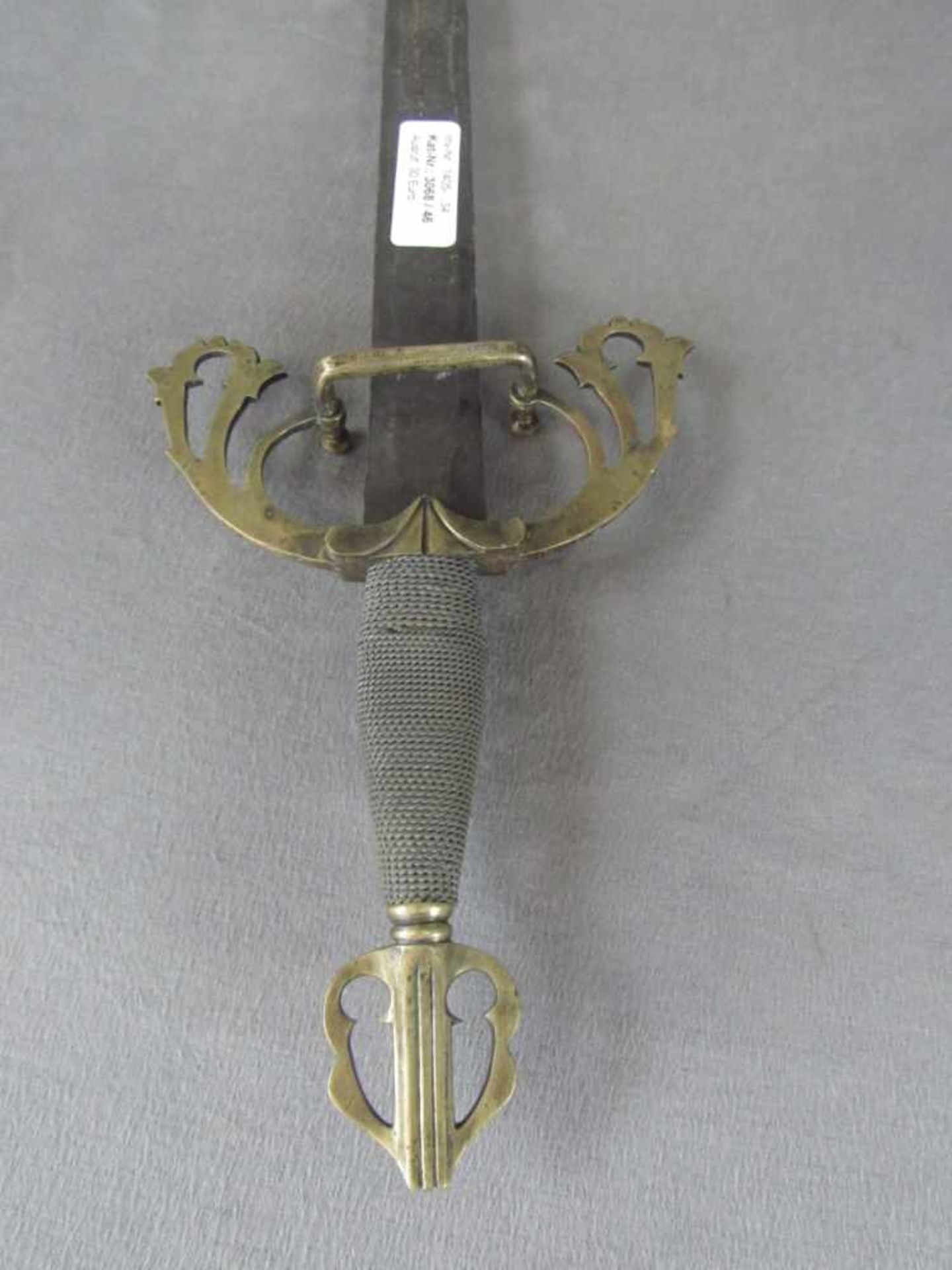 Asiatisches Schwert leicht rostnarbig 73cm lang - Bild 2 aus 5