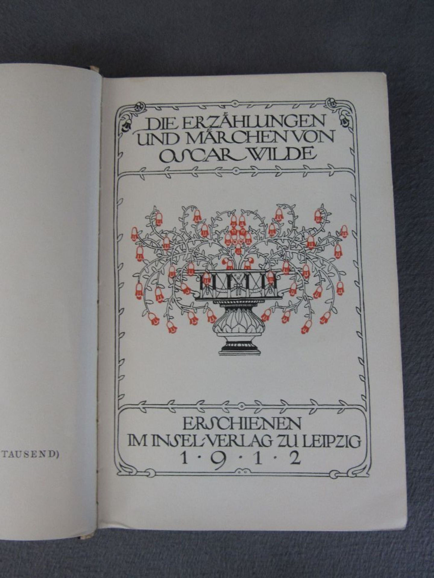 Antikes Buch die Erzählingen und Märchen von Oscar Wilde - Bild 2 aus 3