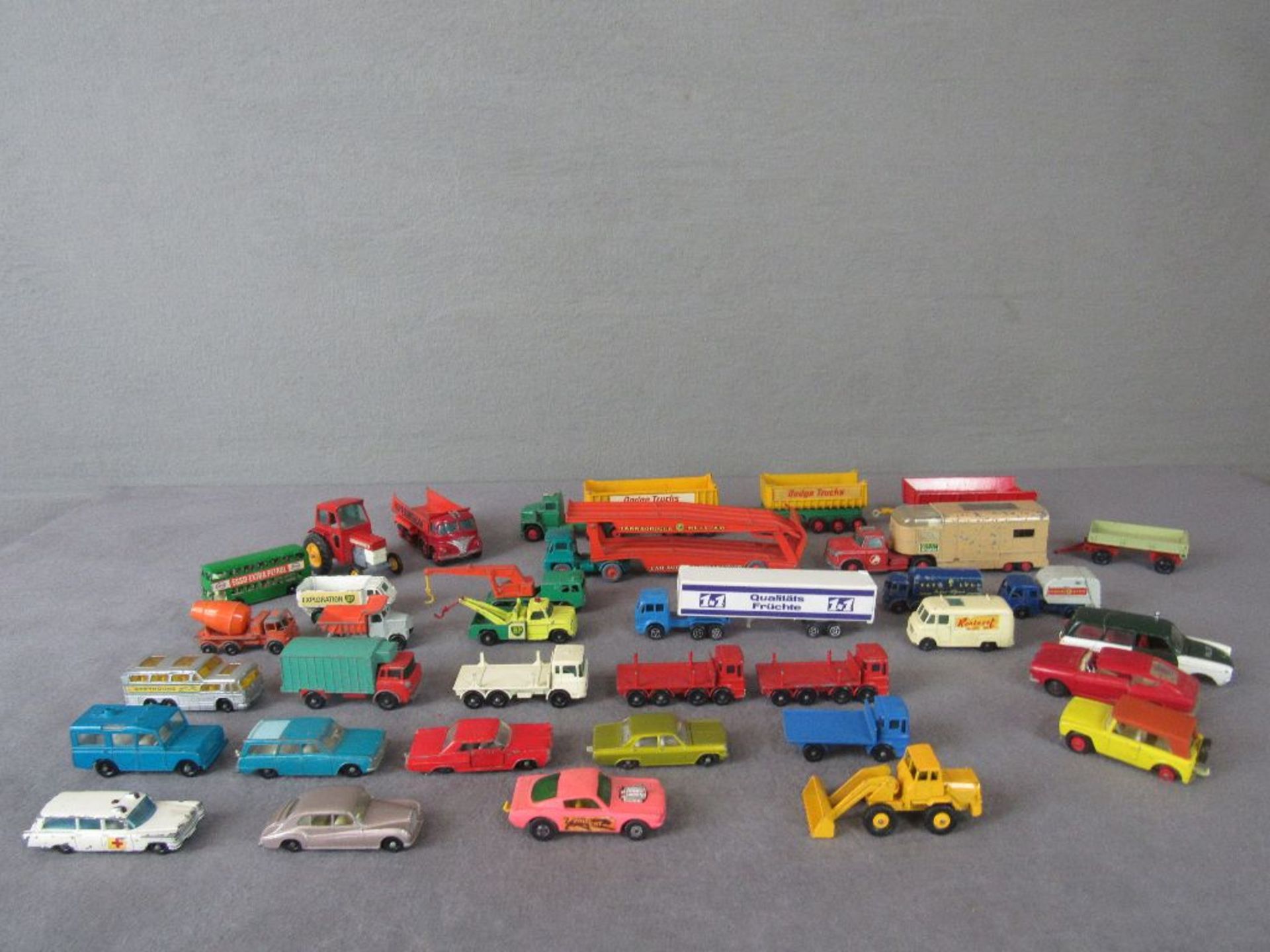 Konvolut Modellautos 60er 70er Jahre Matchbox und anderes interessantes Konvolut