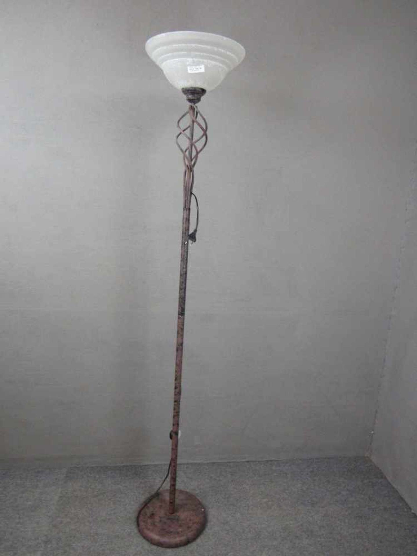 Stehlampe Metall Haarriss Höhe:185cm