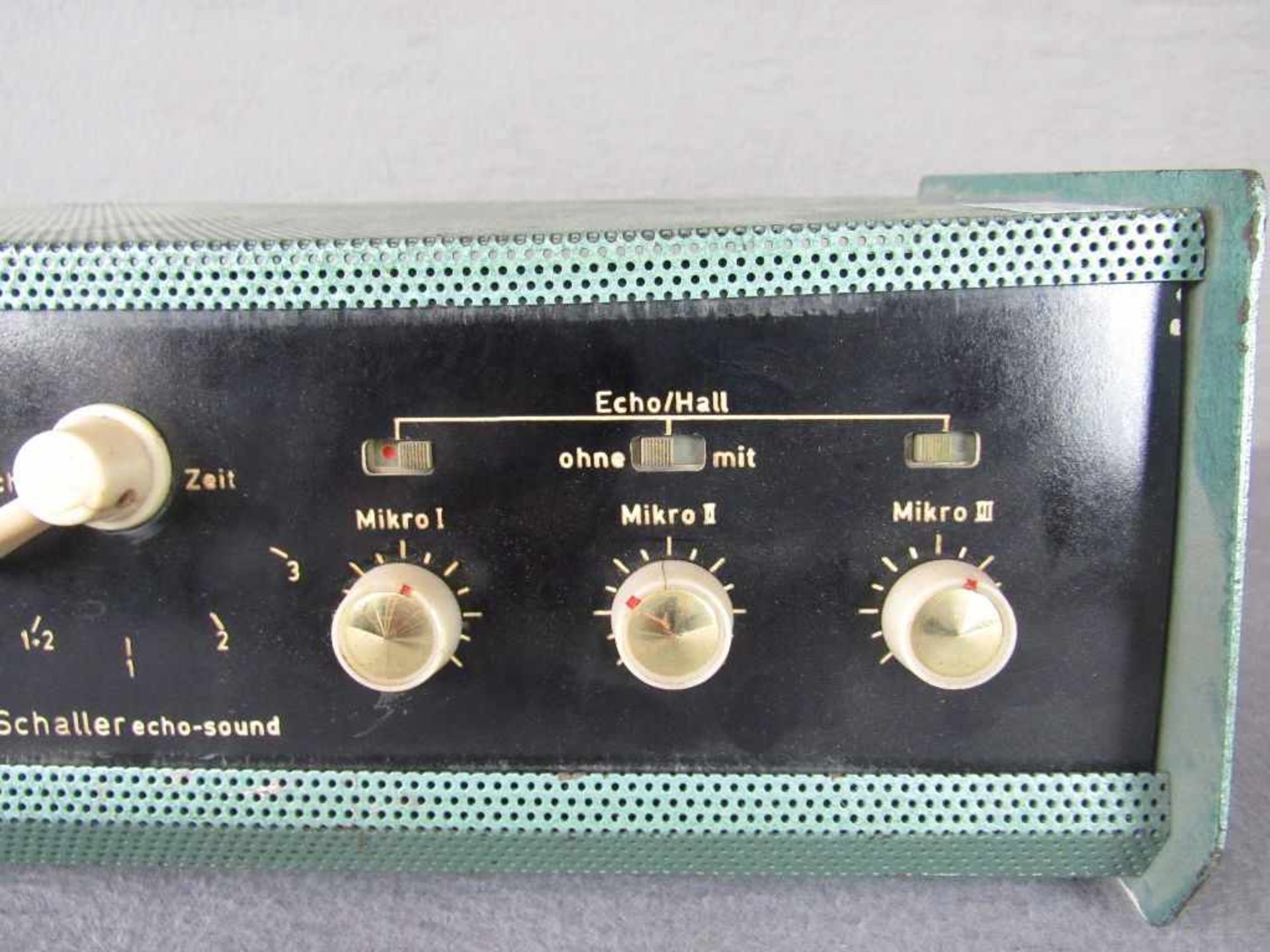 Scholler Elektronik Echohall Echosound 60er Jahre 37cm lang - Bild 3 aus 8