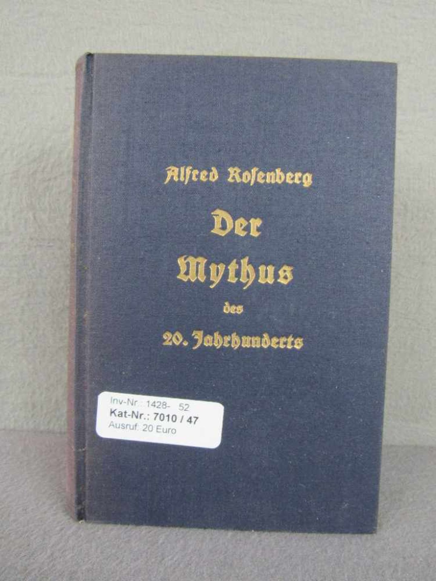 Buch 2.WK Alfred Rosenberg der Myhtos