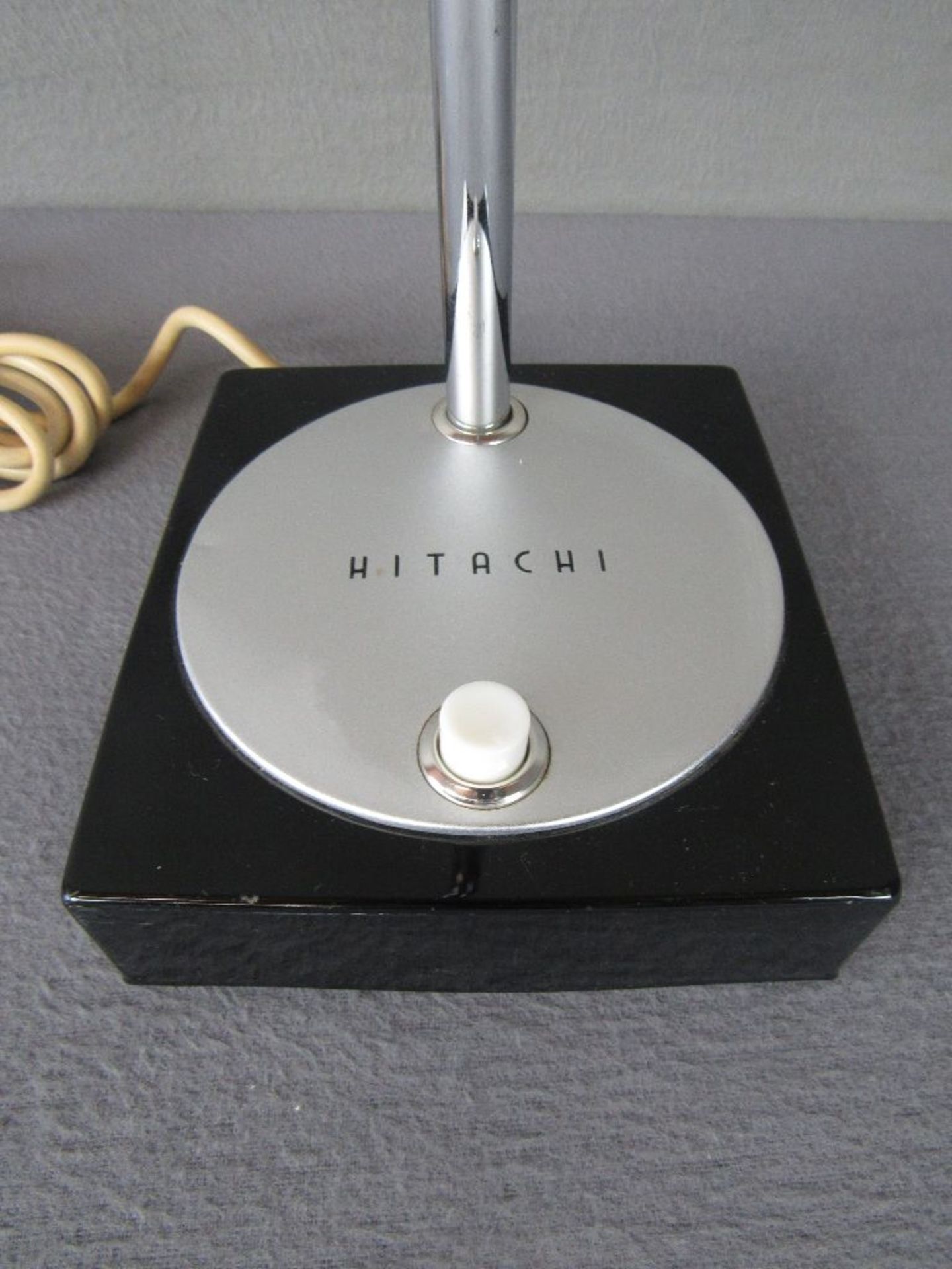 Designertischlampe Schreibtischlampe Hitachi 60er Jahre Schirmbreite:48cm - Bild 2 aus 6