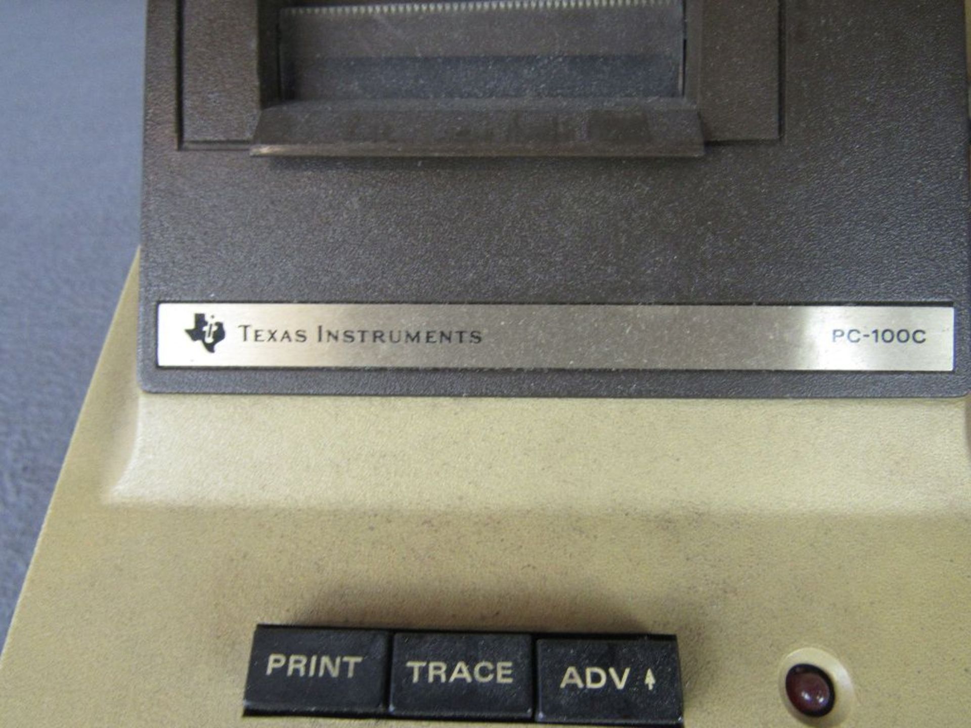 Seltene Rechenmaschiene Texas Instruments PC-100C ungeprüft sehr selten - Bild 2 aus 5