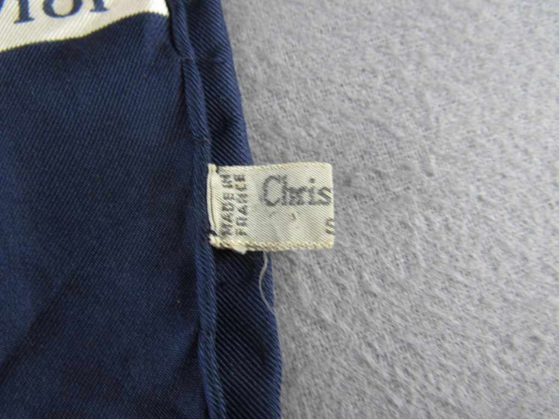 Damenhalstuch Vintage Christian Dior Made in France 100% original - Bild 3 aus 4