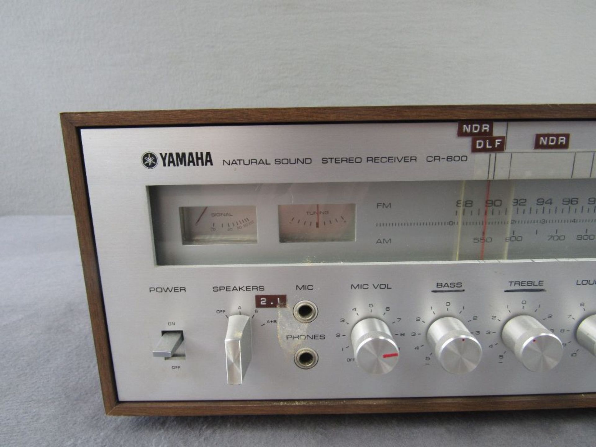 Stereoanlage Reciever Yamaha Vintage 70er Jahre Modell Cr-600 guter Zustand - Image 2 of 9