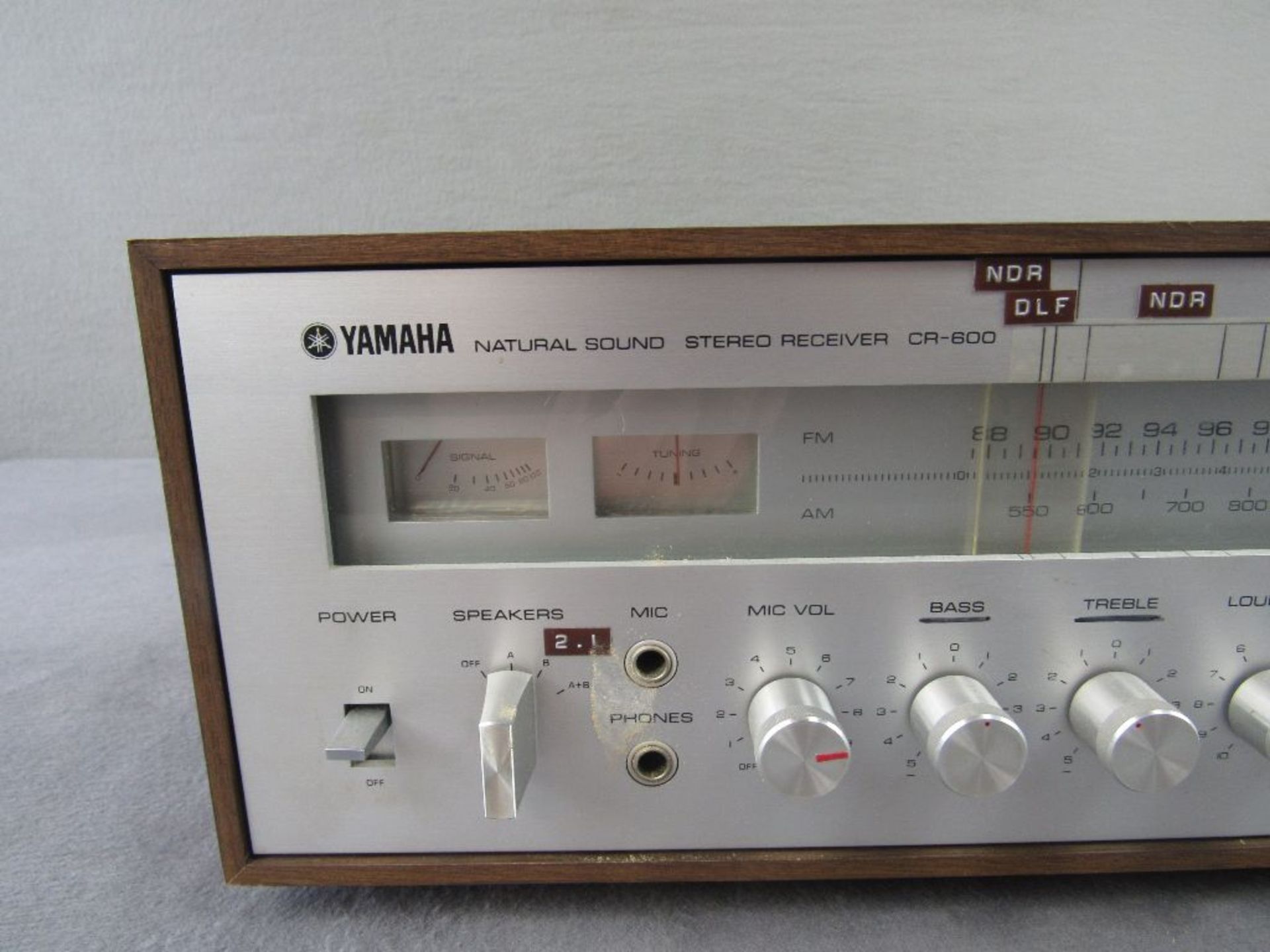 Stereoanlage Reciever Yamaha Vintage 70er Jahre Modell Cr-600 guter Zustand - Bild 2 aus 9