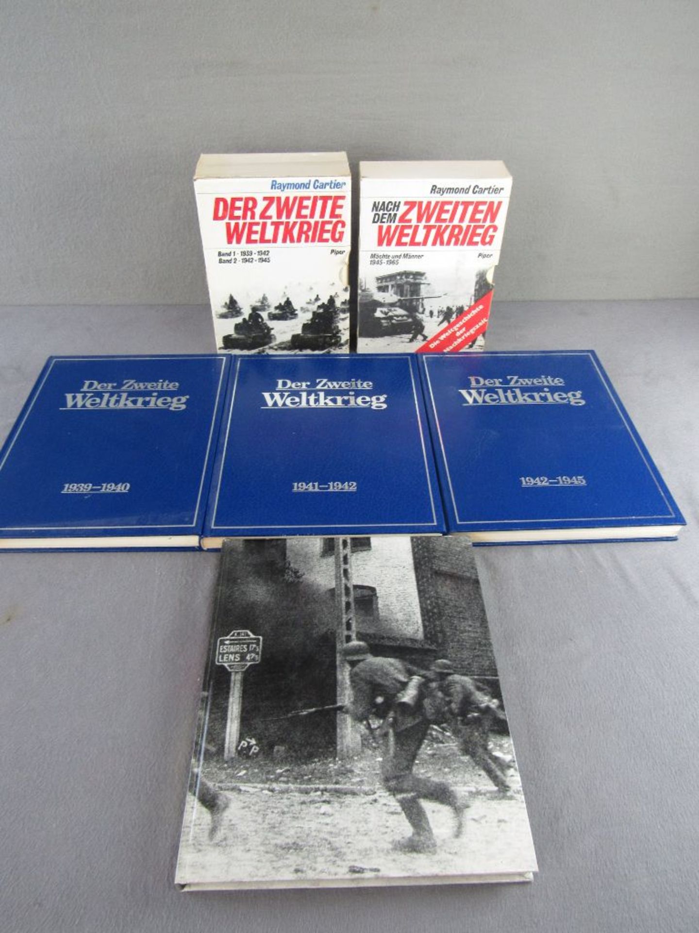 Sieben Bücher über den 2. Weltkrieg