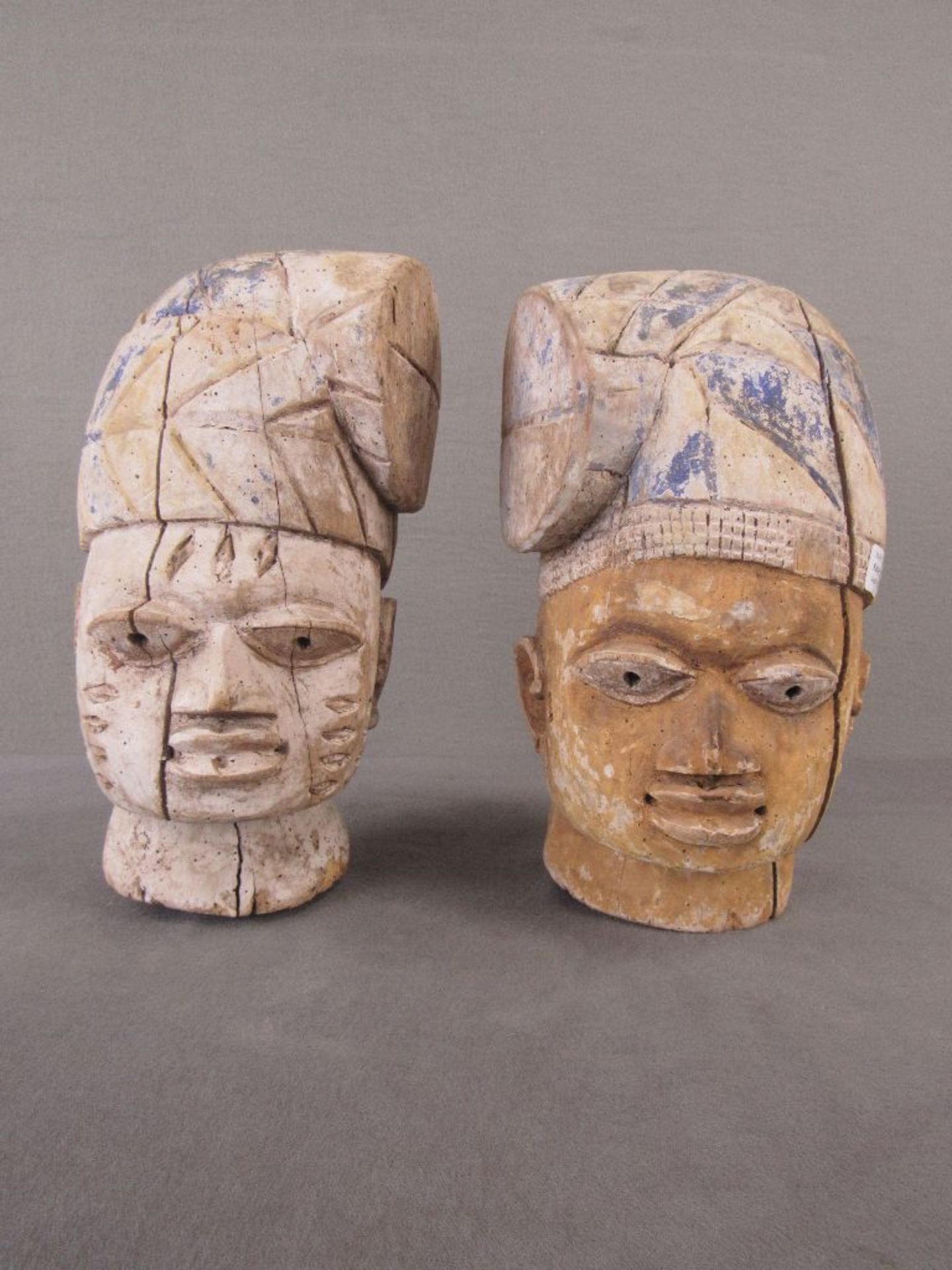 Antike afrikanische Kunst umfangreiche Sammlung eines Diplomaten eingeführt in den 50ger Jahren