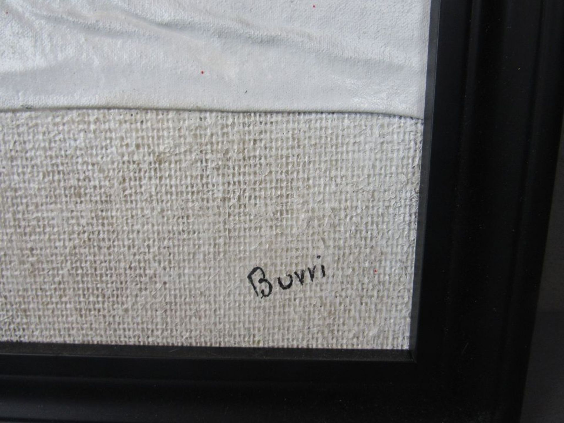 Gemälde bezeichnet Burri 69x55cm - Image 5 of 11