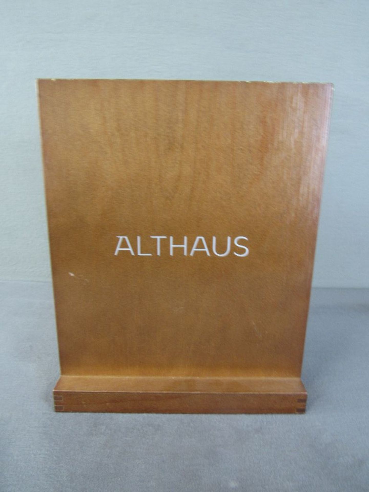Verkaufsregal Reklame Holz Althaus 35x28cm - Image 4 of 4