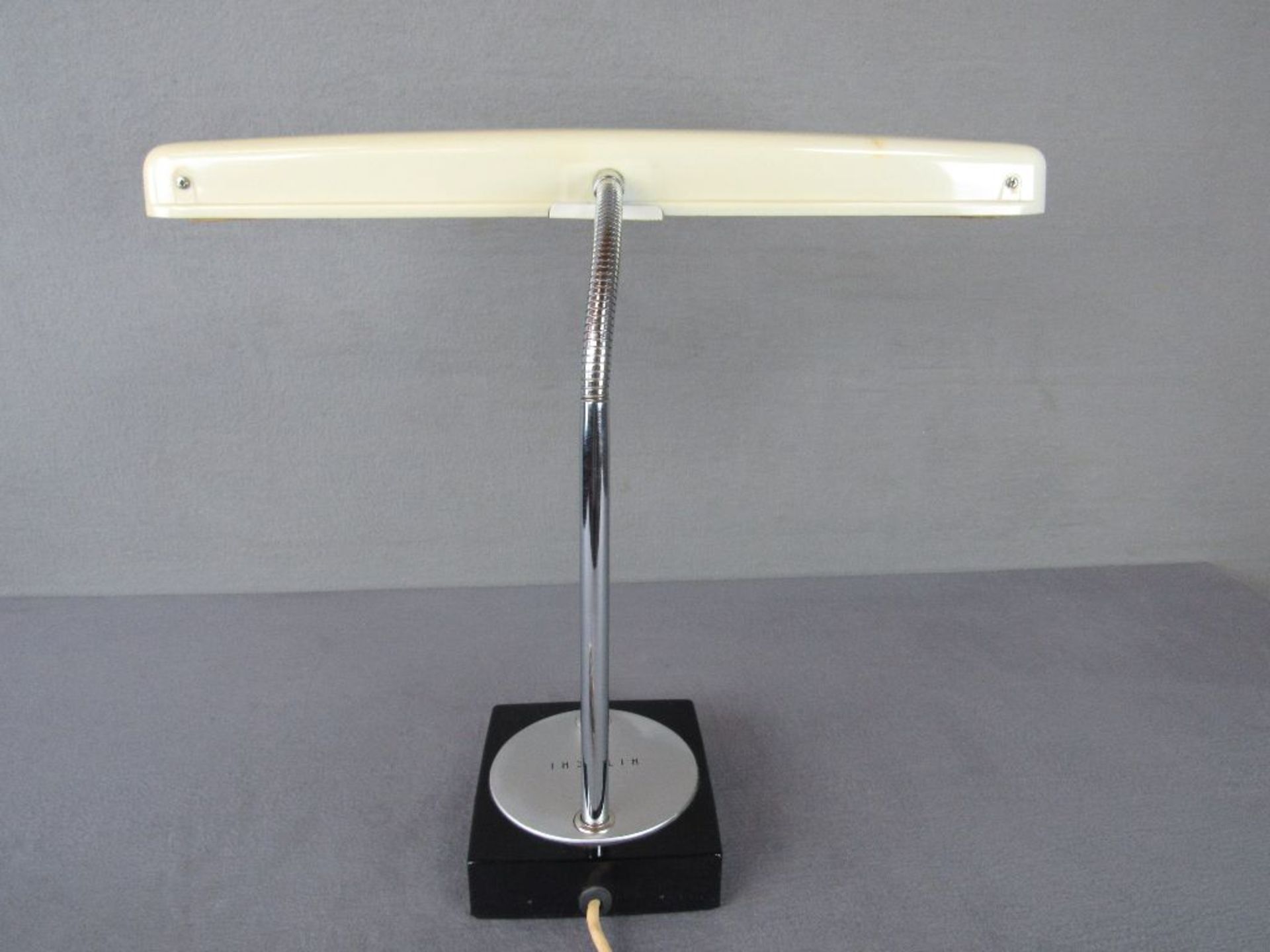 Designertischlampe Schreibtischlampe Hitachi 60er Jahre Schirmbreite:48cm - Bild 4 aus 6