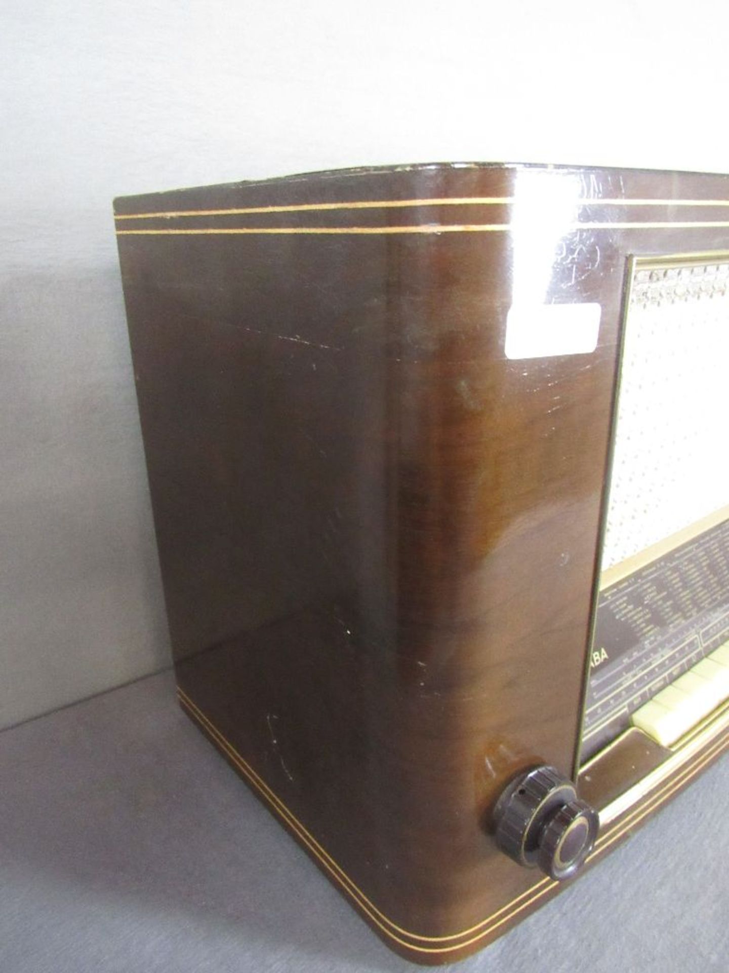 Röhrenradio Saba brummt ca.61cm breit - Bild 4 aus 5