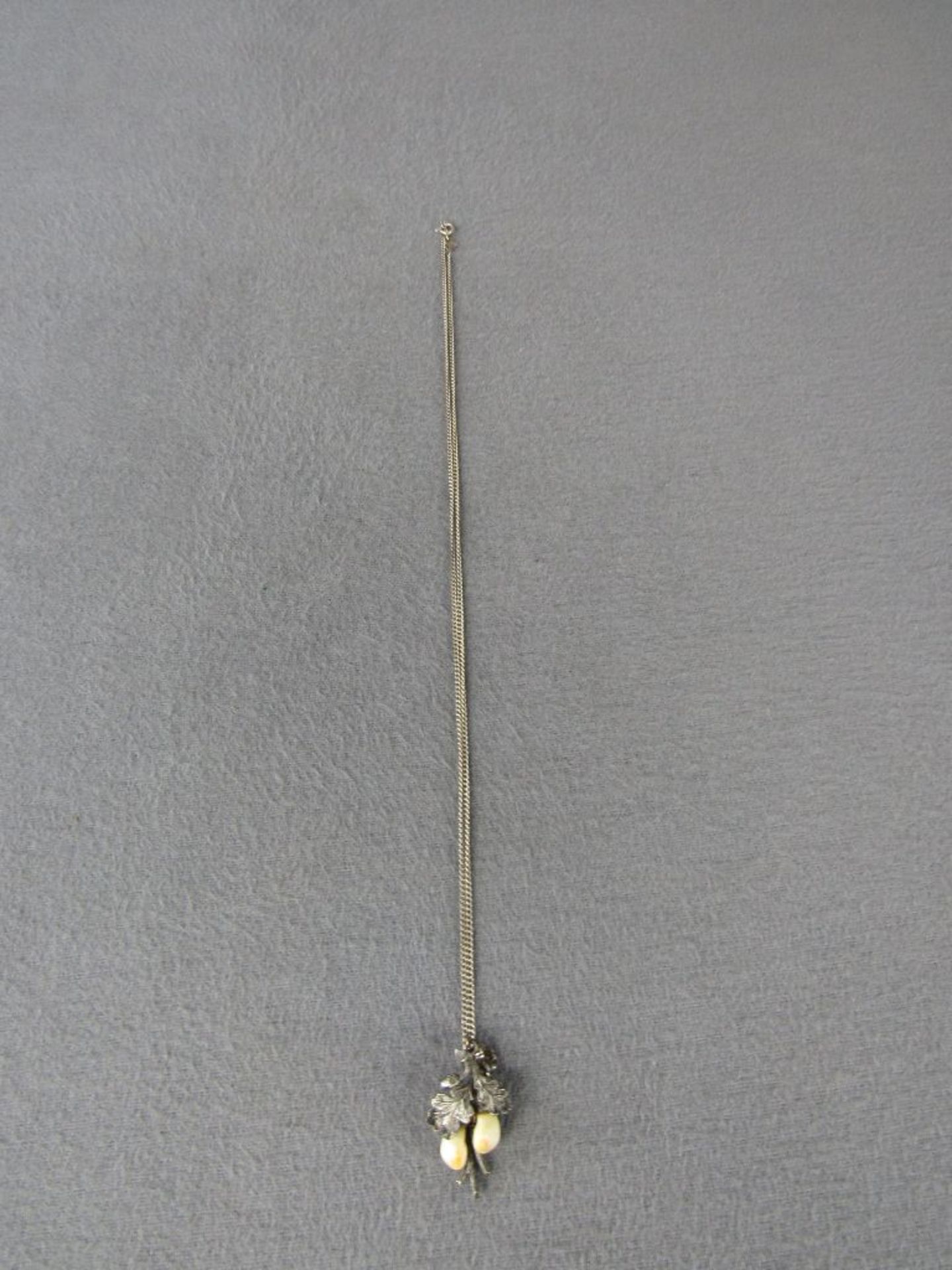 Grandelschmuck Kettenanhänger mit Kette 9 Gramm 835er Silber
