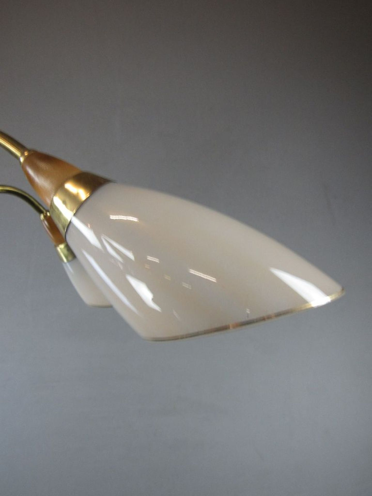 Vintage 60er Jahre fünfflammige Tütenlampe Durchmesser 70cm - Image 4 of 5