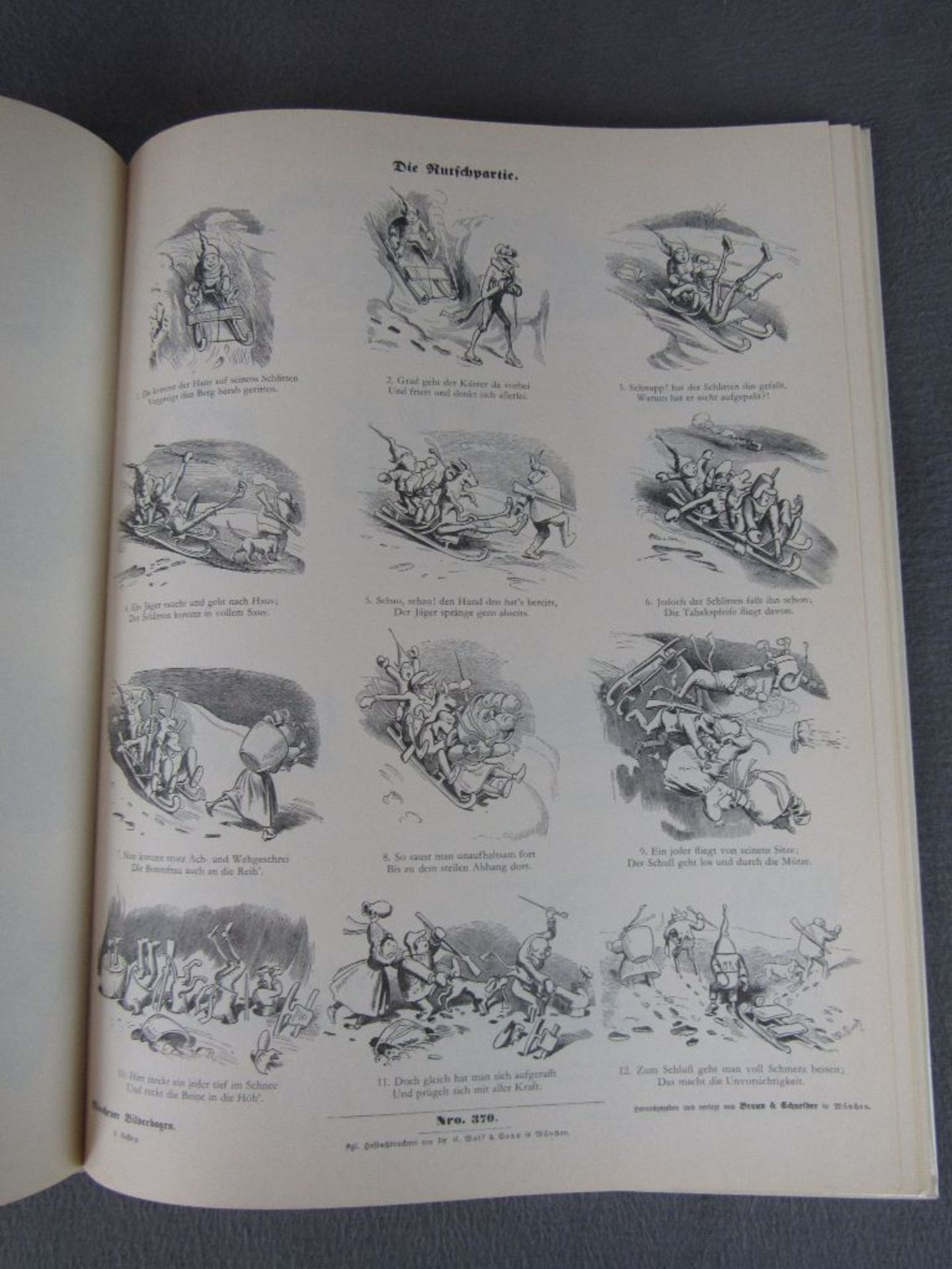 Großes Buch sämtliche Busch Bilderbogen - Bild 3 aus 6