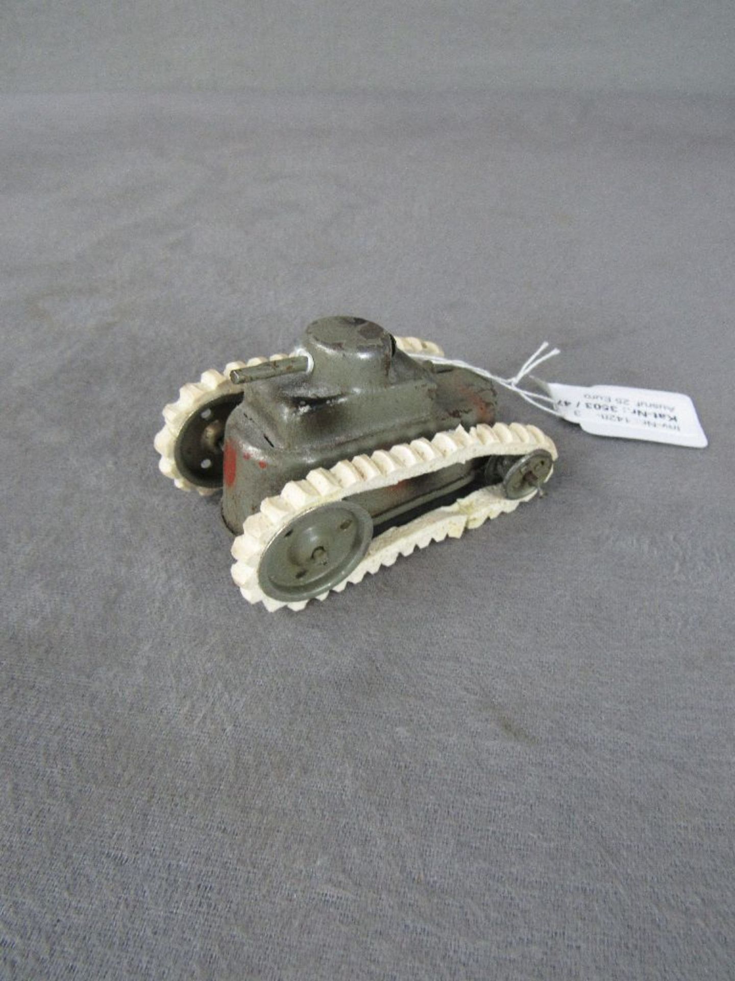 Kleiner Blechpanzer vor Krieg gemarkt Germany 9cm lang - Bild 5 aus 5